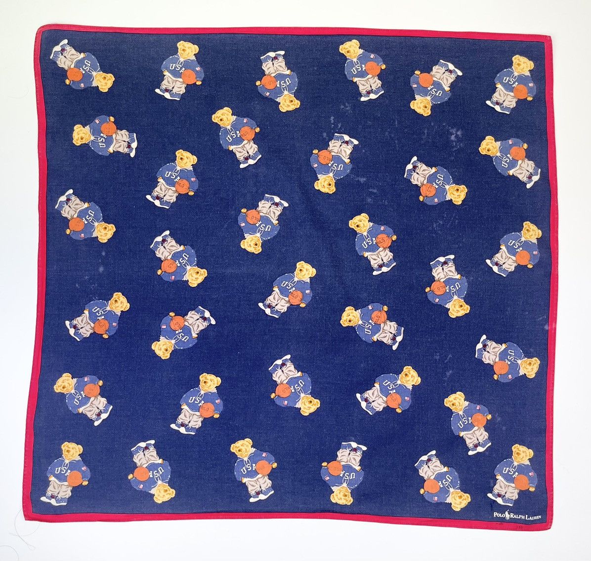 Polo Ralph Lauren Polo Ralph Lauren Bear Bandana Handkerchief Neckerchief Size ONE SIZE - 9 Thumbnail