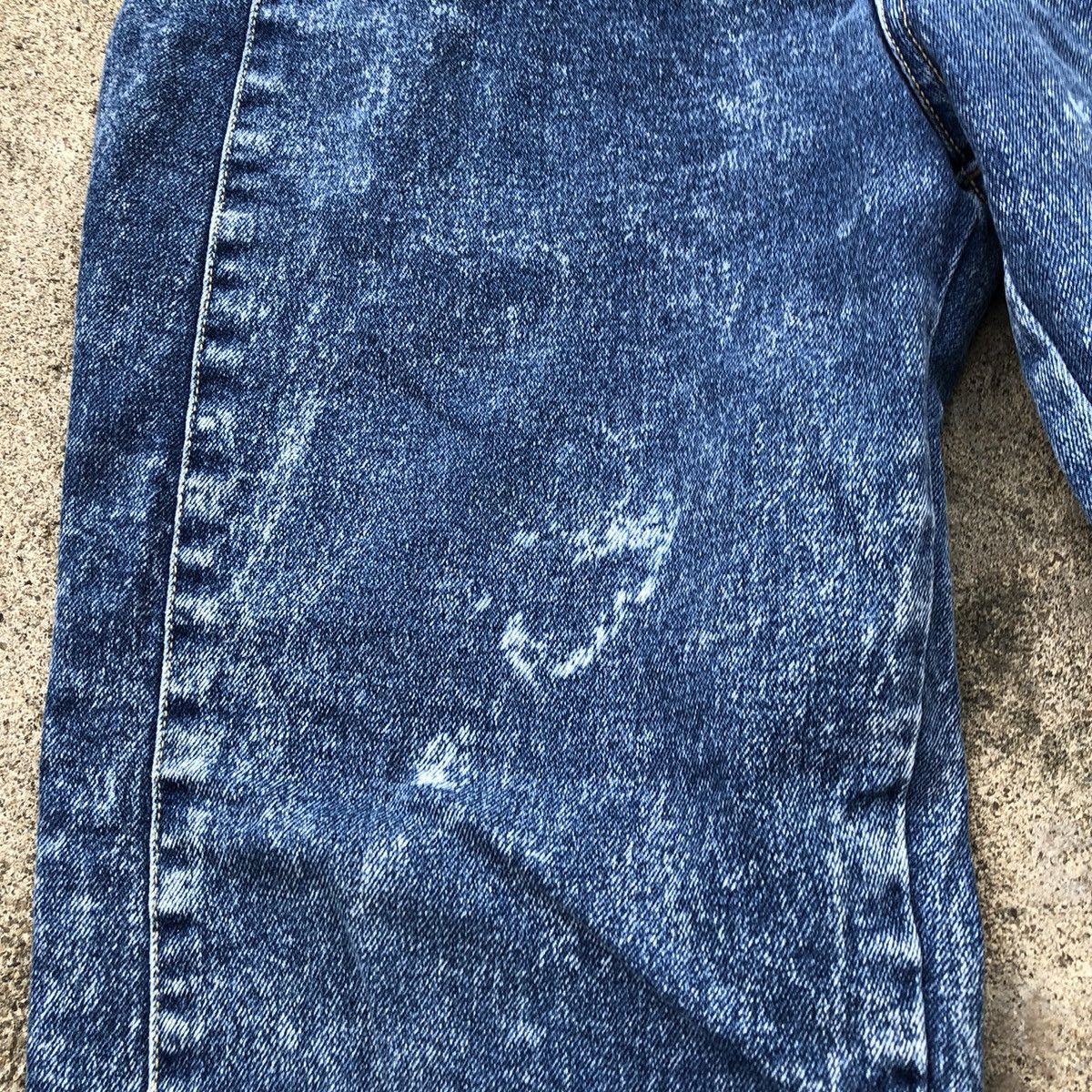 Designer × Japanese Brand 🔥Rare🔥🇯🇵Elvis Expressions Stoned Wash Rips Savage Denim Jeans Size US 28 / EU 44 - 9 Thumbnail