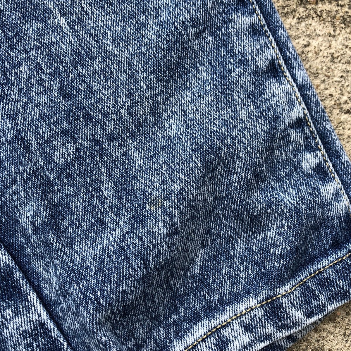 Designer × Japanese Brand 🔥Rare🔥🇯🇵Elvis Expressions Stoned Wash Rips Savage Denim Jeans Size US 28 / EU 44 - 8 Thumbnail