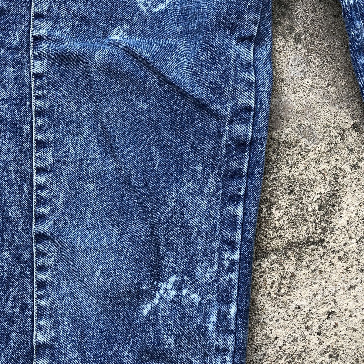 Designer × Japanese Brand 🔥Rare🔥🇯🇵Elvis Expressions Stoned Wash Rips Savage Denim Jeans Size US 28 / EU 44 - 10 Thumbnail