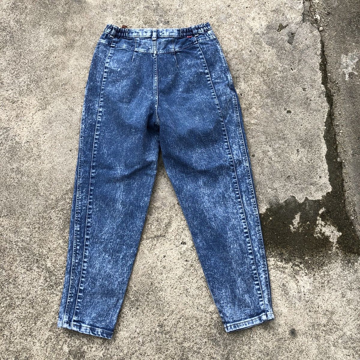 Designer × Japanese Brand 🔥Rare🔥🇯🇵Elvis Expressions Stoned Wash Rips Savage Denim Jeans Size US 28 / EU 44 - 4 Thumbnail