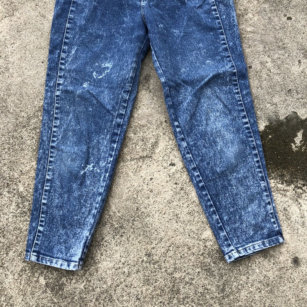 Designer × Japanese Brand 🔥Rare🔥🇯🇵Elvis Expressions Stoned Wash Rips Savage Denim Jeans Size US 28 / EU 44 - 3 Thumbnail