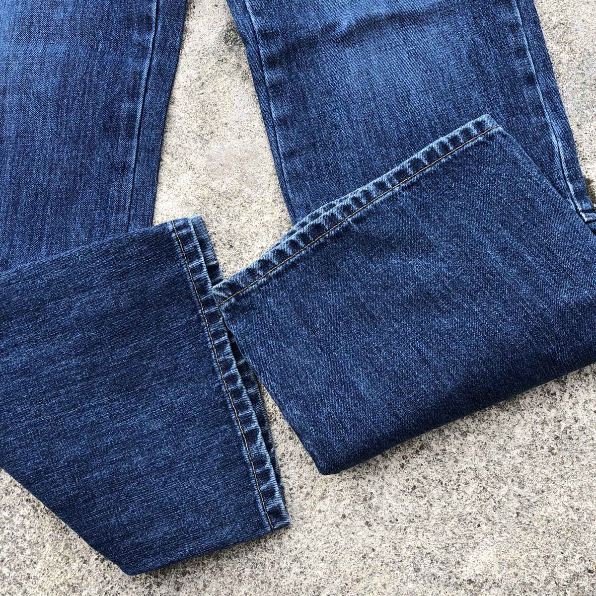 Designer × Edwin 🔥Rare🔥Edwin Something Page Boy Open Leg Relaxed Denim Jeans Size US 30 / EU 46 - 8 Thumbnail