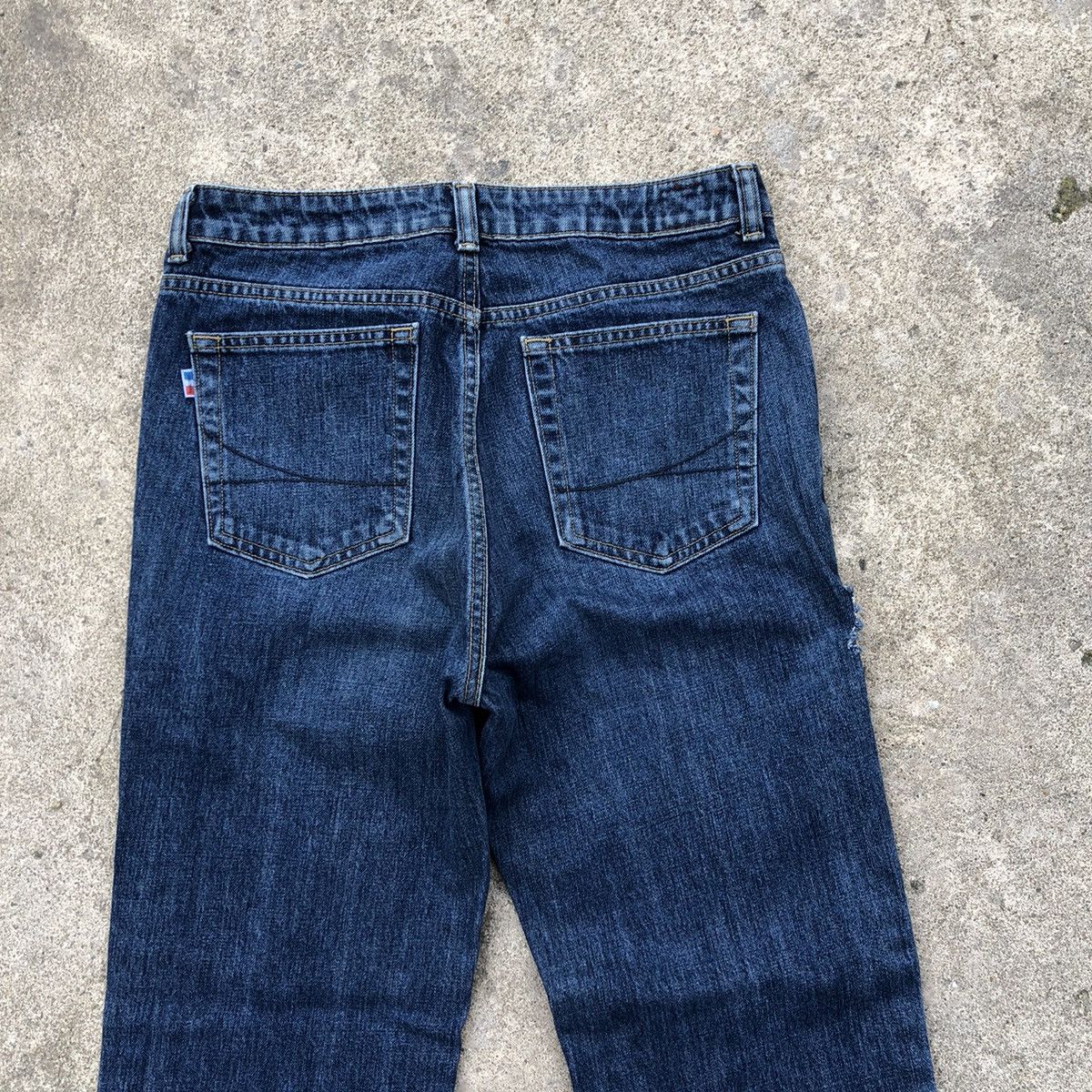 Designer × Edwin 🔥Rare🔥Edwin Something Page Boy Open Leg Relaxed Denim Jeans Size US 30 / EU 46 - 5 Thumbnail