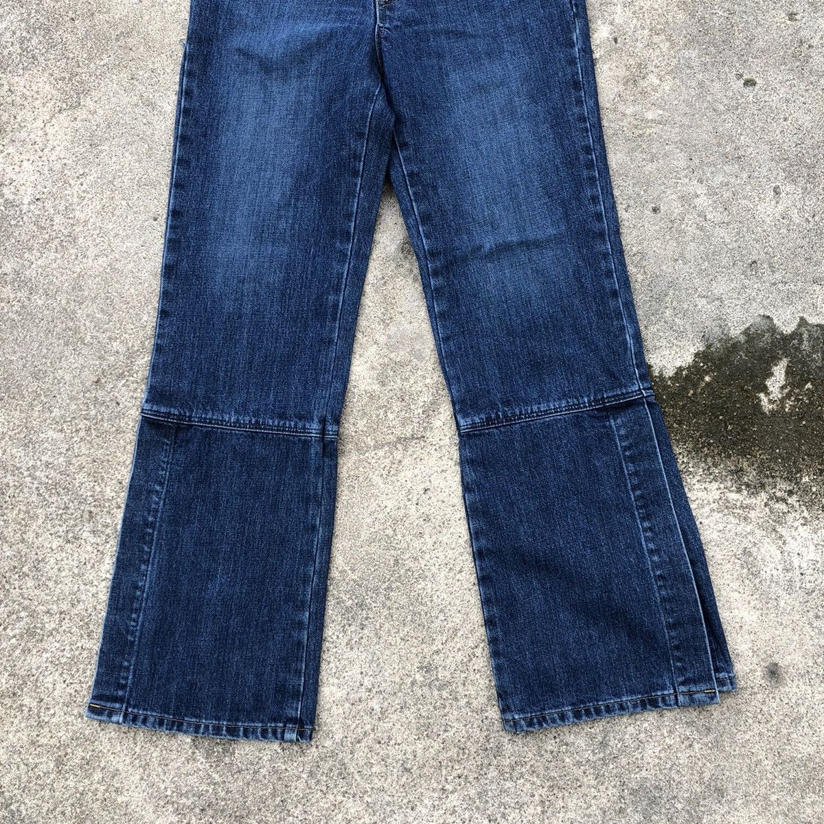 Designer × Edwin 🔥Rare🔥Edwin Something Page Boy Open Leg Relaxed Denim Jeans Size US 30 / EU 46 - 3 Thumbnail