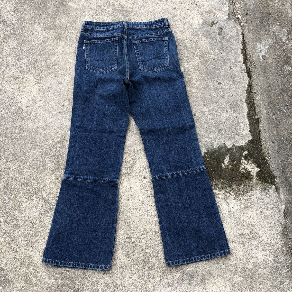 Designer × Edwin 🔥Rare🔥Edwin Something Page Boy Open Leg Relaxed Denim Jeans Size US 30 / EU 46 - 4 Thumbnail