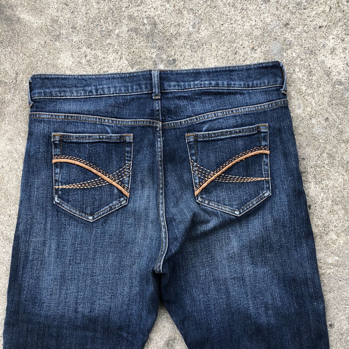 Designer × Japanese Brand 🔥Rare🔥🇯🇵Closshi Real Jeans Double Knee Rips Denim Jeans Size US 35 - 5 Thumbnail