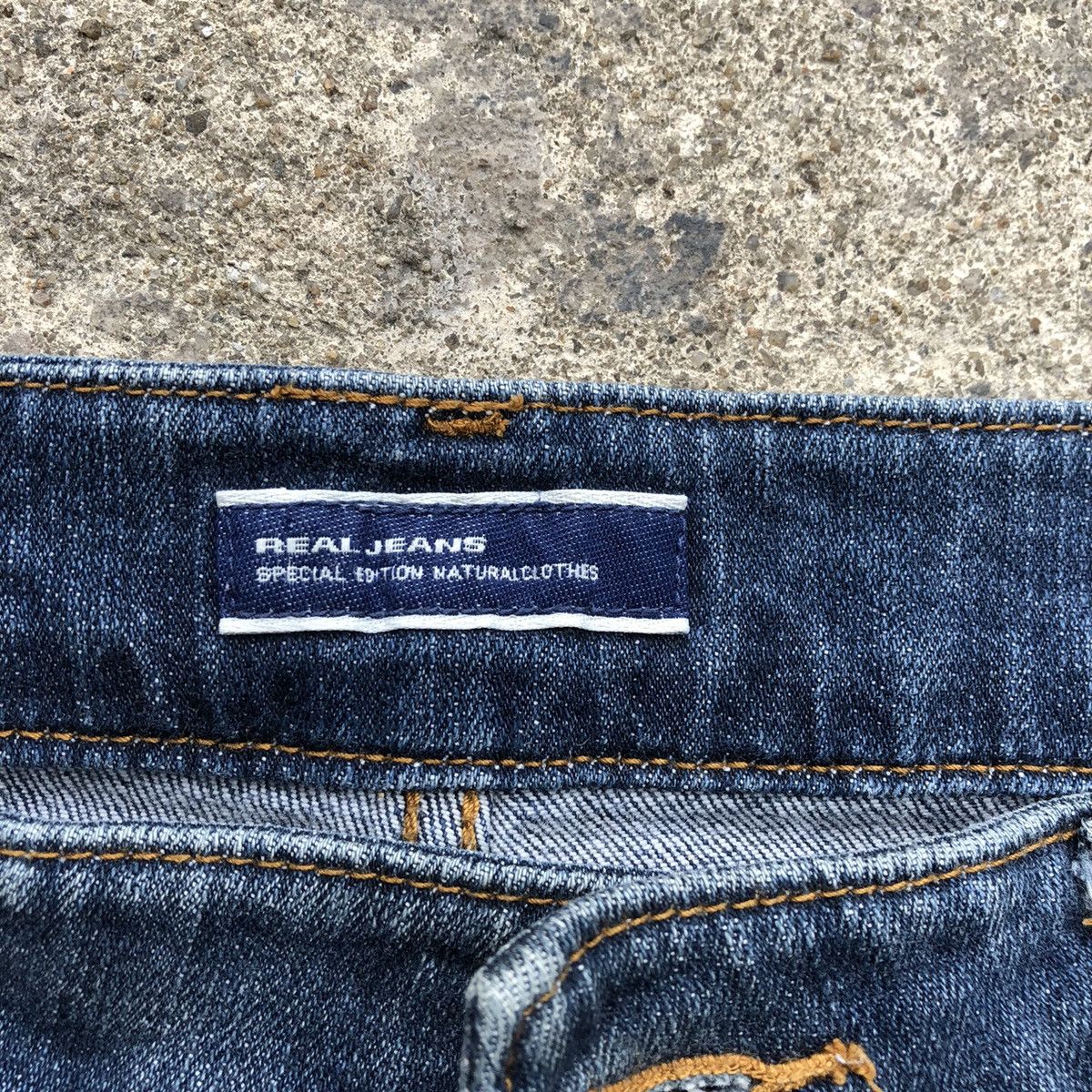 Designer × Japanese Brand 🔥Rare🔥🇯🇵Closshi Real Jeans Double Knee Rips Denim Jeans Size US 35 - 11 Thumbnail