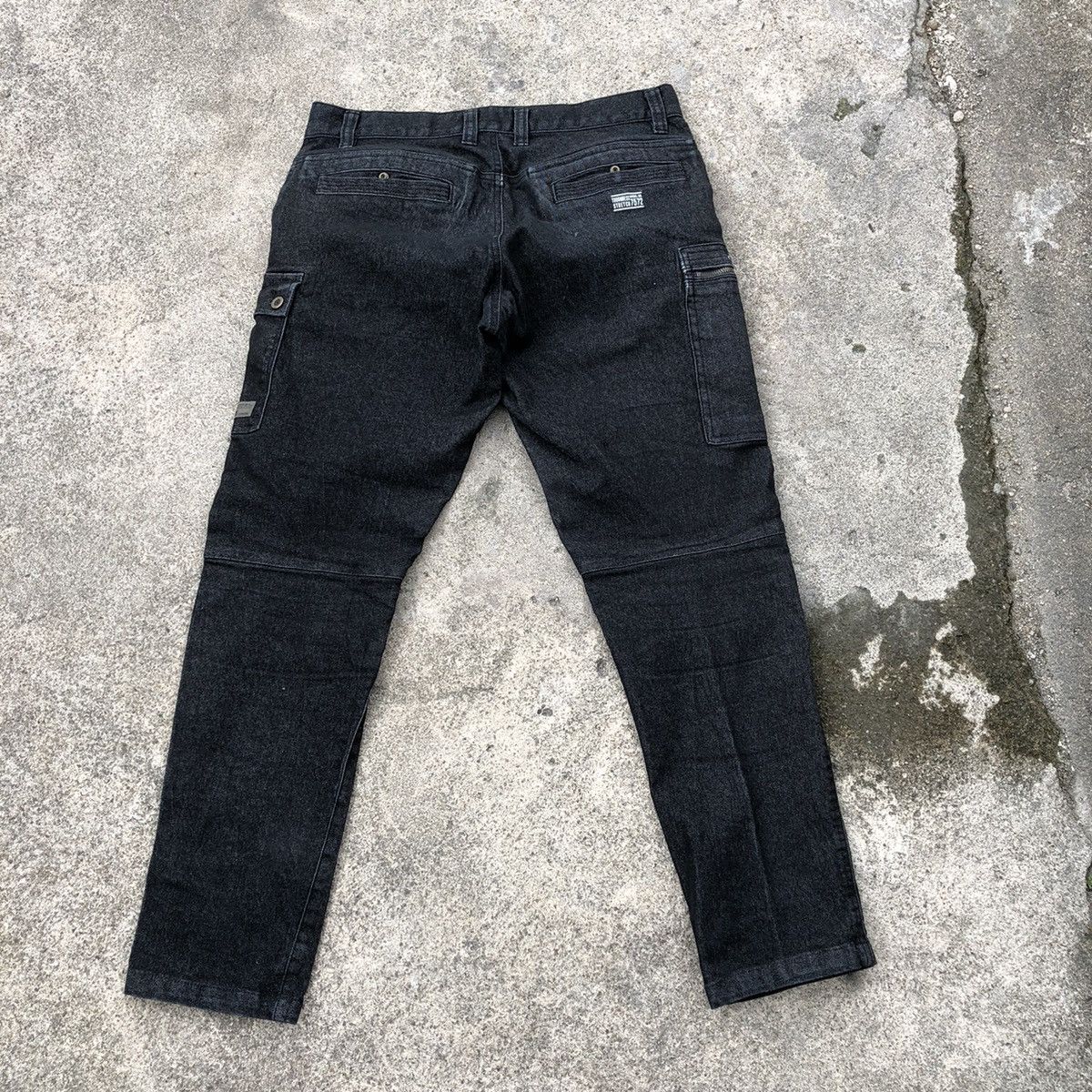 Designer × Japanese Brand 🔥Sick🔥🇯🇵Toughness Double Knee Tactical Pockets Denim Jeans Size US 34 / EU 50 - 4 Thumbnail