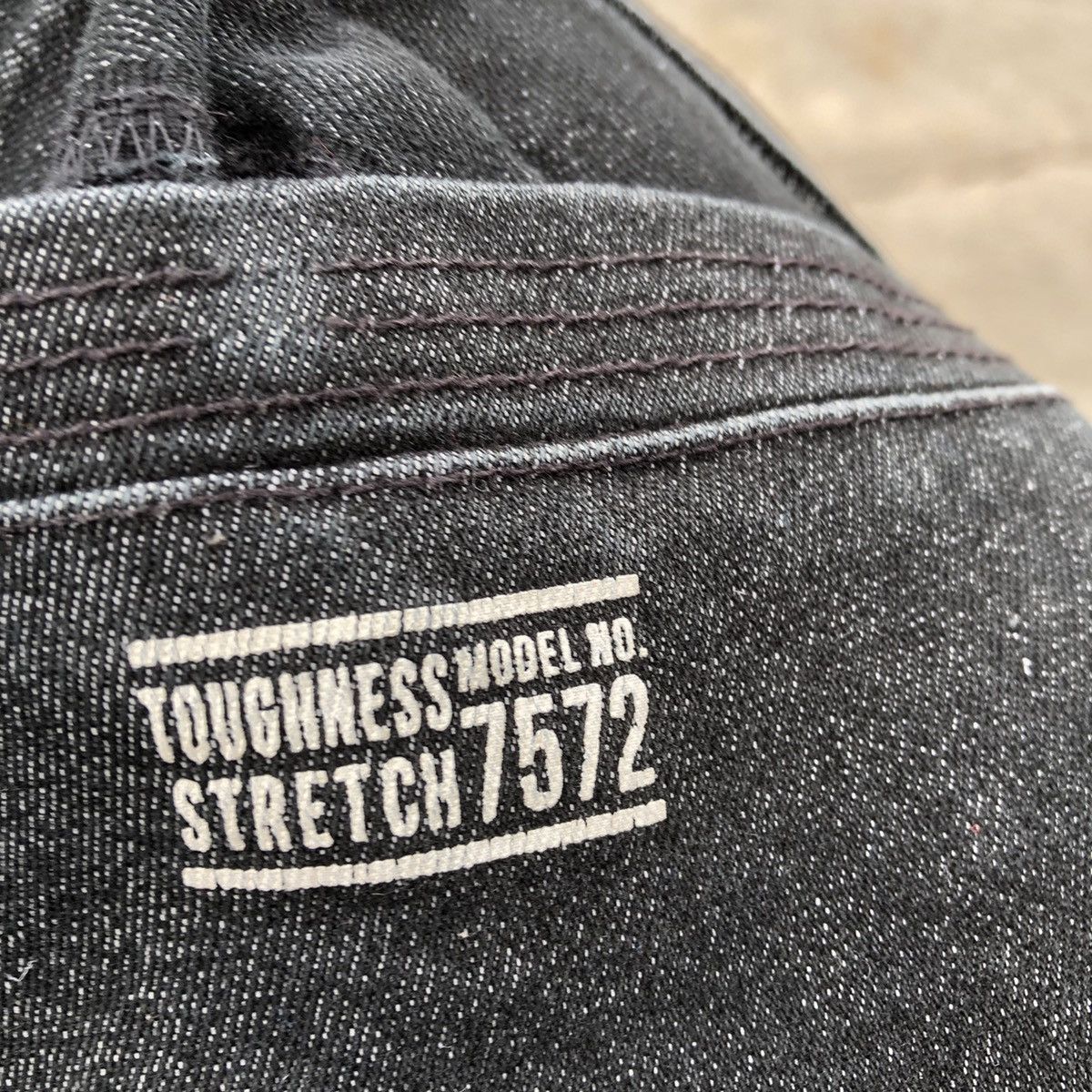 Designer × Japanese Brand 🔥Sick🔥🇯🇵Toughness Double Knee Tactical Pockets Denim Jeans Size US 34 / EU 50 - 25 Thumbnail