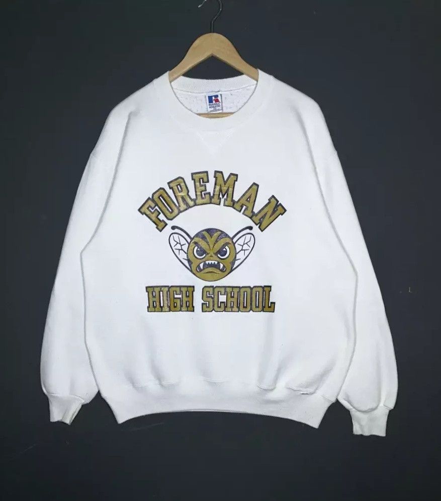 Russell Athletic × Vintage vintage foreman high school vintage American college Size US XL / EU 56 / 4 - 1 Thumbnail