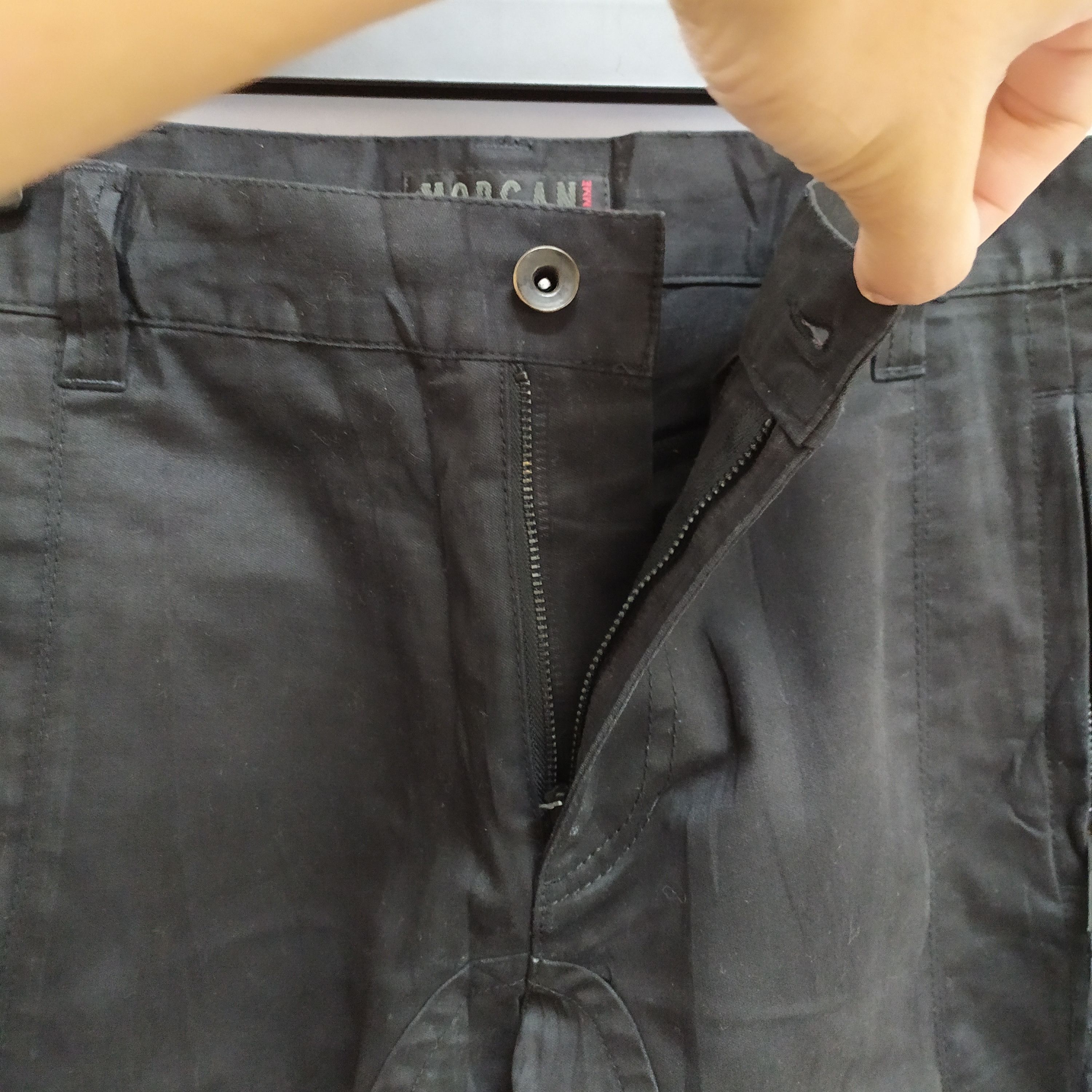 Morgan Homme × Selected Homme MORGAN HOMME CARGO PANTS ZIPPER LEG OPENING Size US 30 / EU 46 - 2 Thumbnail