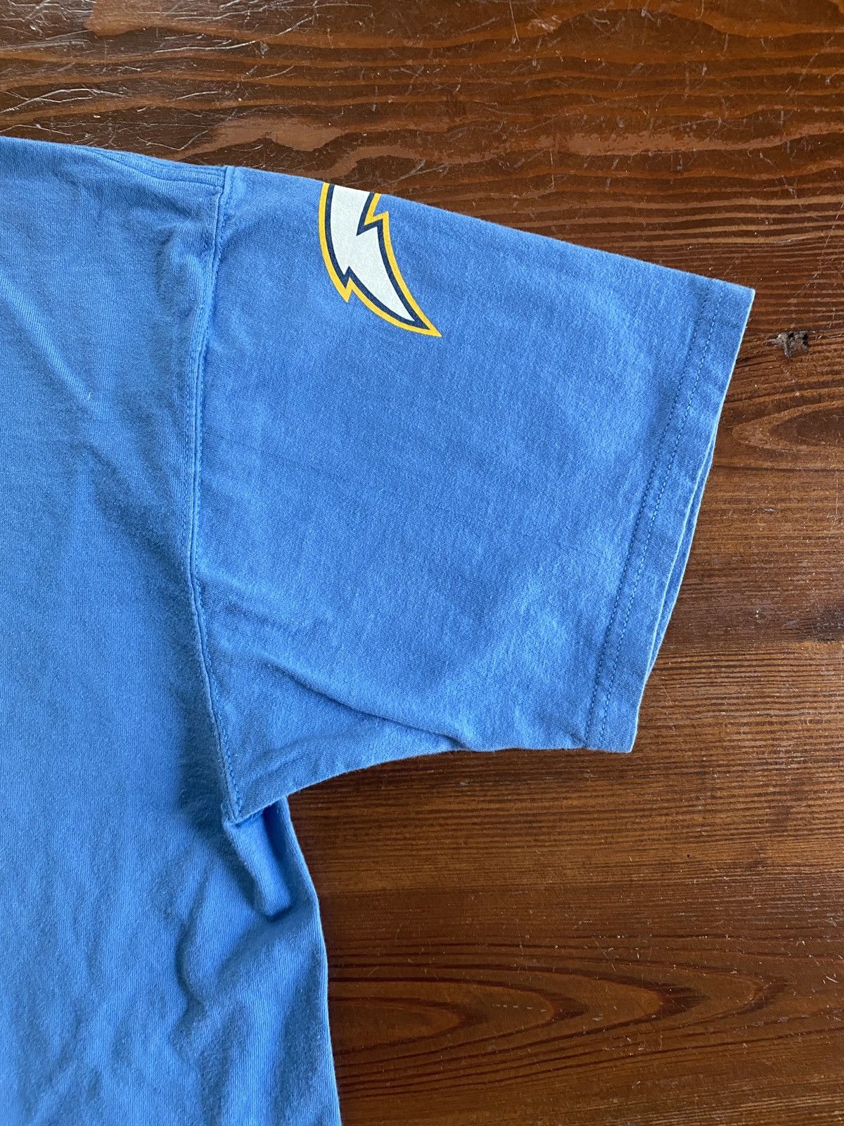NFL Vintage Y2K San Diego Chargers Anniversary Tee Size US XL / EU 56 / 4 - 16 Thumbnail