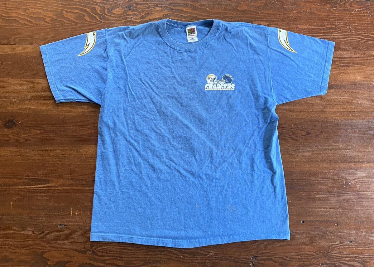 NFL Vintage Y2K San Diego Chargers Anniversary Tee Size US XL / EU 56 / 4 - 2 Thumbnail