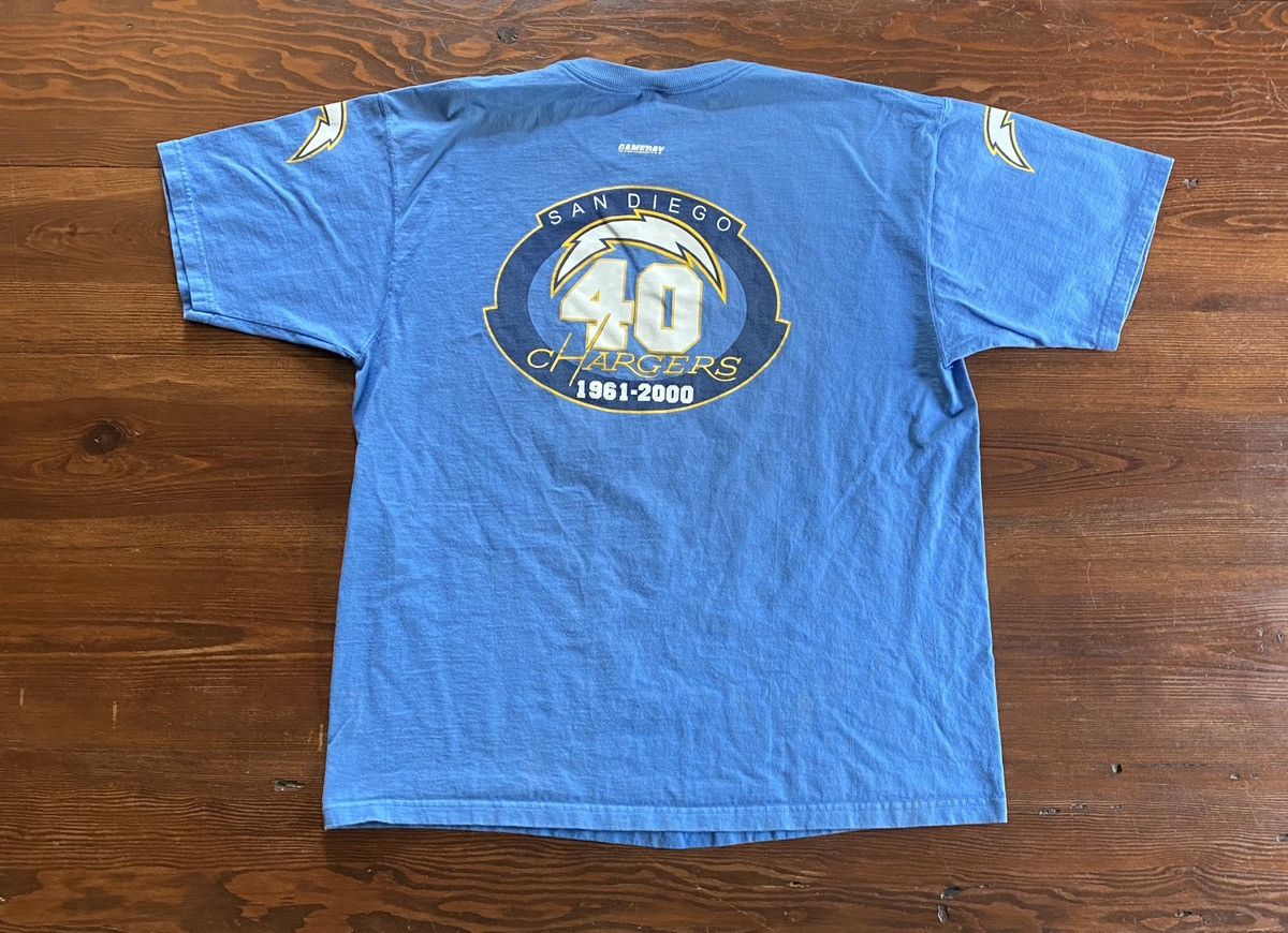 vintage san diego chargers t shirt