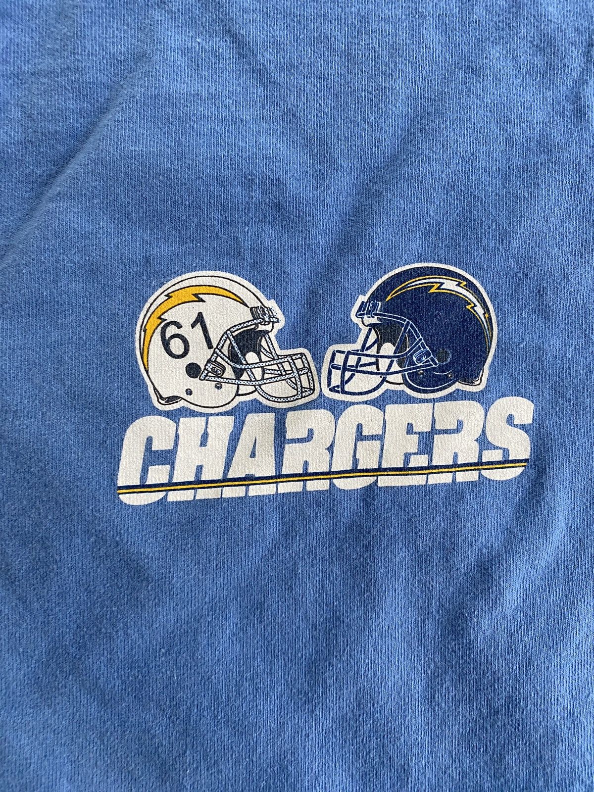 NFL Vintage Y2K San Diego Chargers Anniversary Tee Size US XL / EU 56 / 4 - 3 Thumbnail