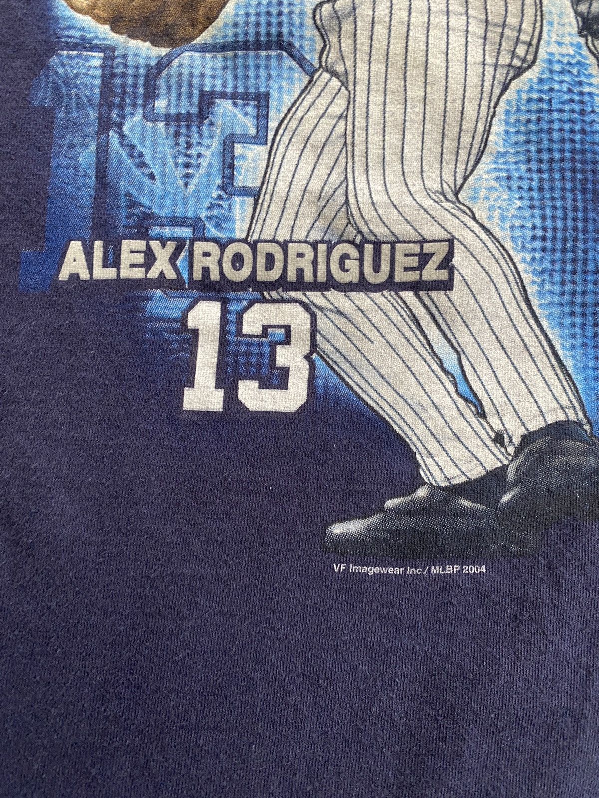 Delta Vintage ‘04 Derek Jeter Alex Rodriguez New York Yankees Tee Size US L / EU 52-54 / 3 - 8 Thumbnail
