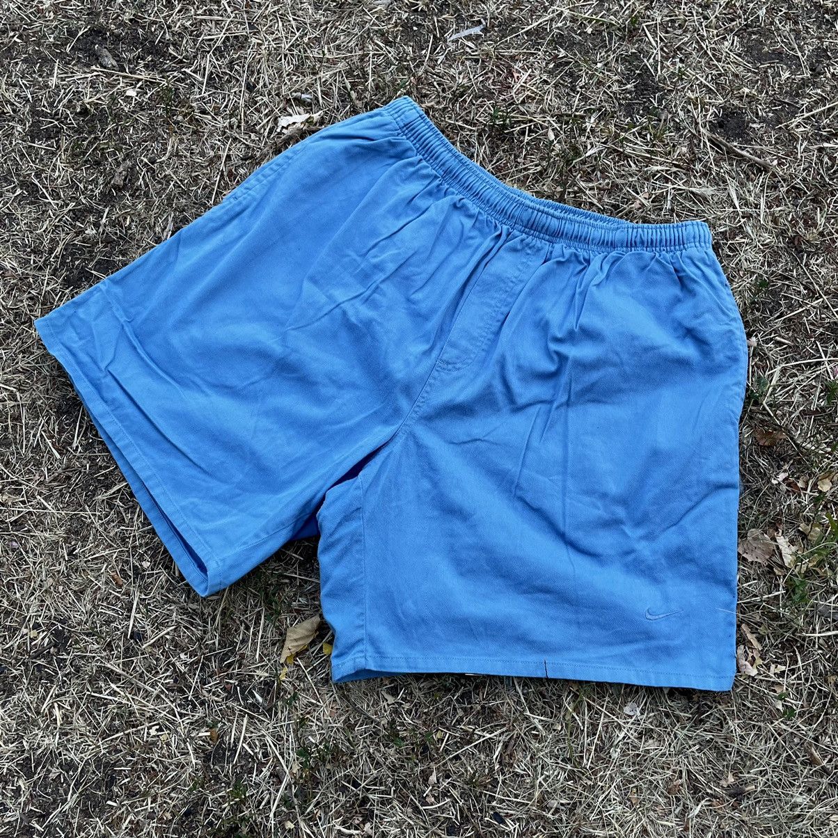 Nike Vintage 90s Nike Swoosh Logo Shorts Streetwear Size L Size US 34 / EU 50 - 2 Thumbnail