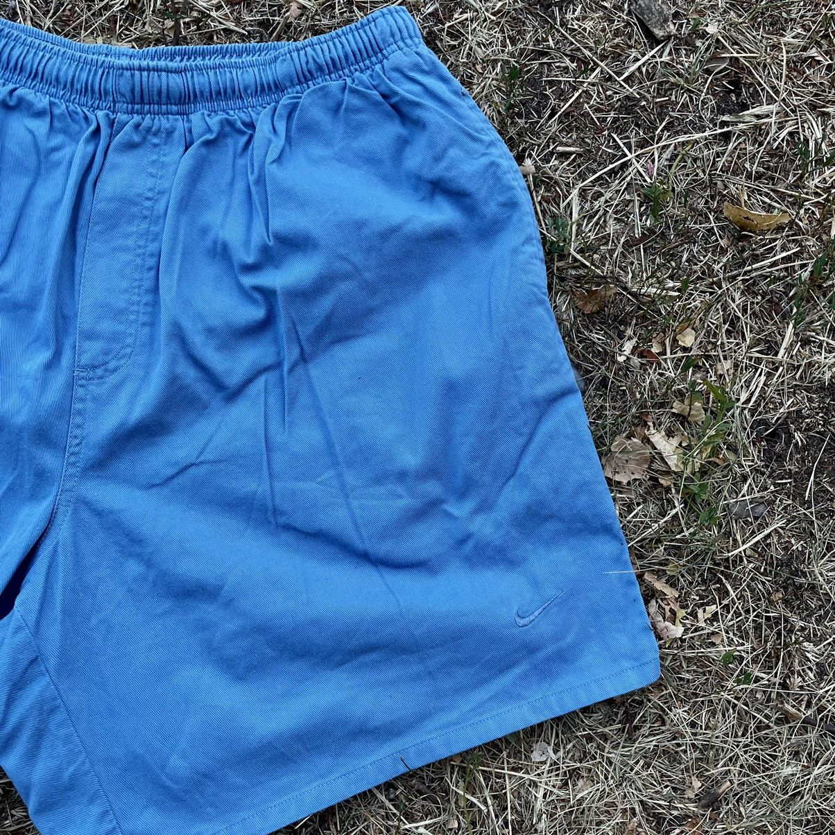 Nike Vintage 90s Nike Swoosh Logo Shorts Streetwear Size L Size US 34 / EU 50 - 3 Thumbnail