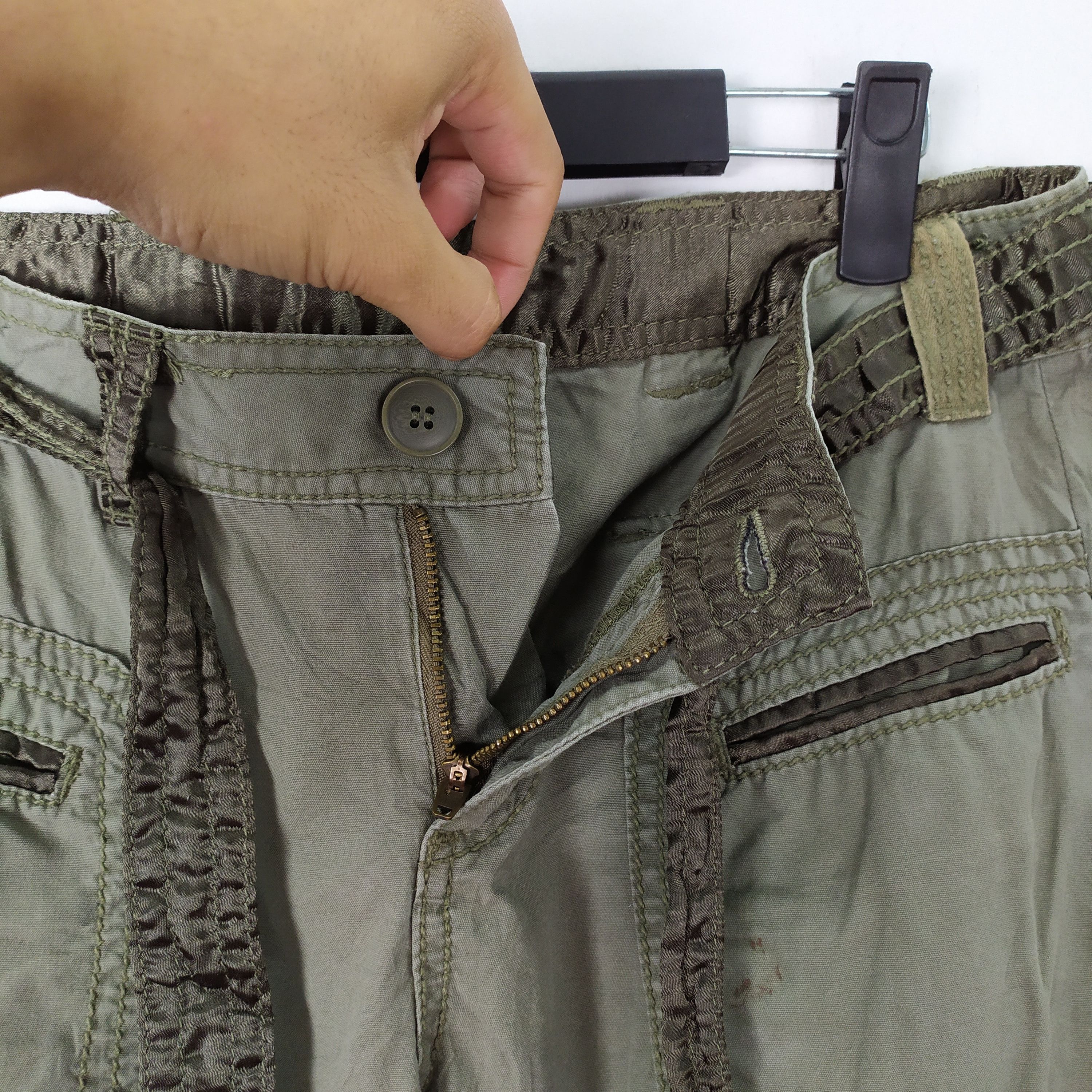 Michel Klein × Vintage VINTAGE MICHAEL KLEIN CARGO PANTS Size US 29 - 17 Thumbnail
