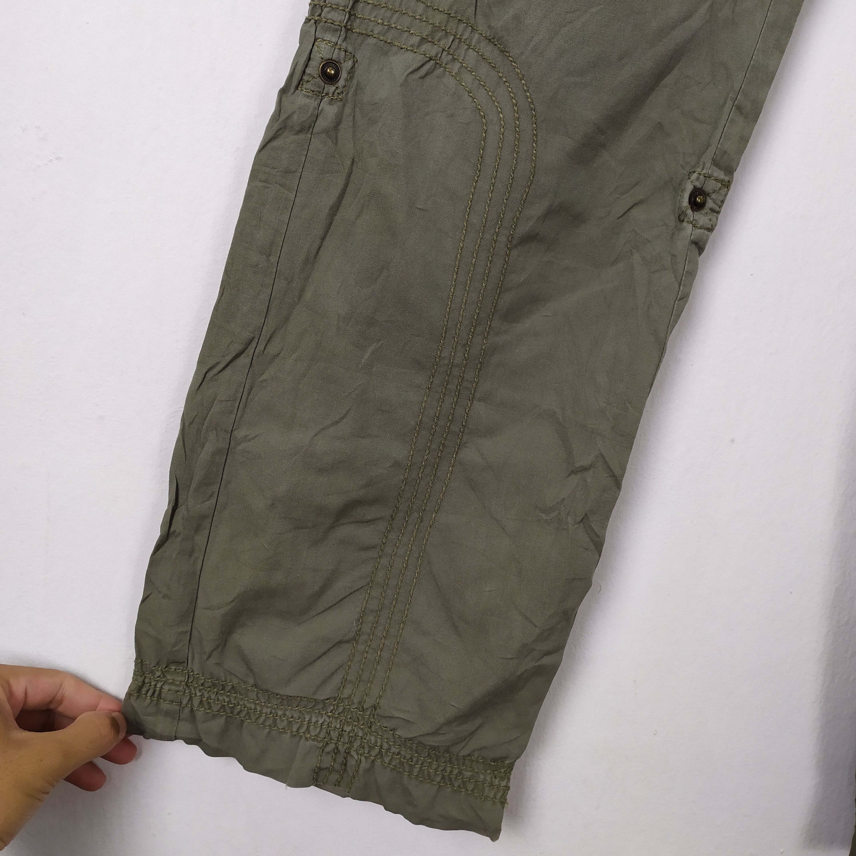 Michel Klein × Vintage VINTAGE MICHAEL KLEIN CARGO PANTS Size US 29 - 6 Thumbnail