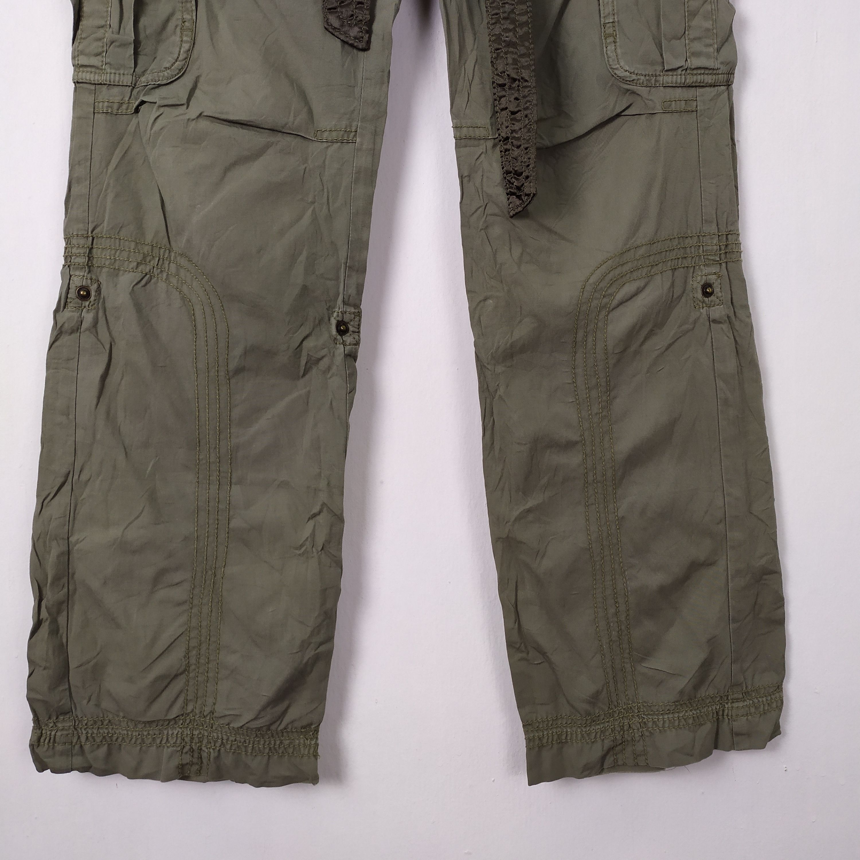Michel Klein × Vintage VINTAGE MICHAEL KLEIN CARGO PANTS Size US 29 - 7 Thumbnail