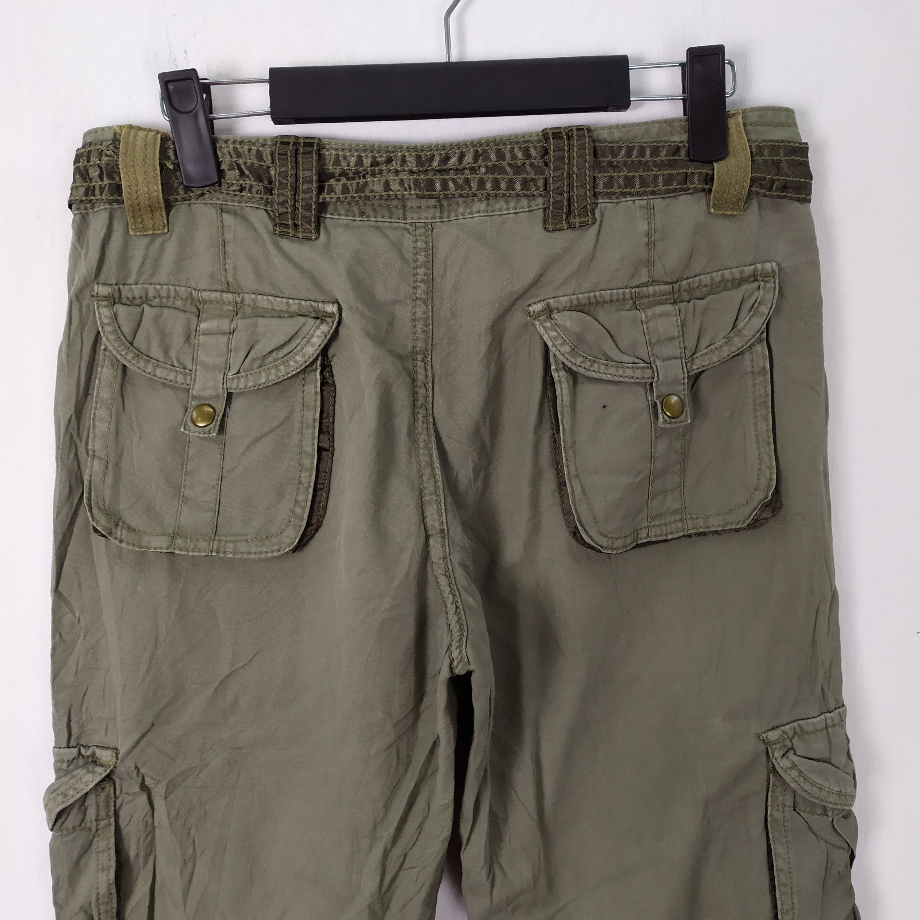 Michel Klein × Vintage VINTAGE MICHAEL KLEIN CARGO PANTS Size US 29 - 13 Thumbnail