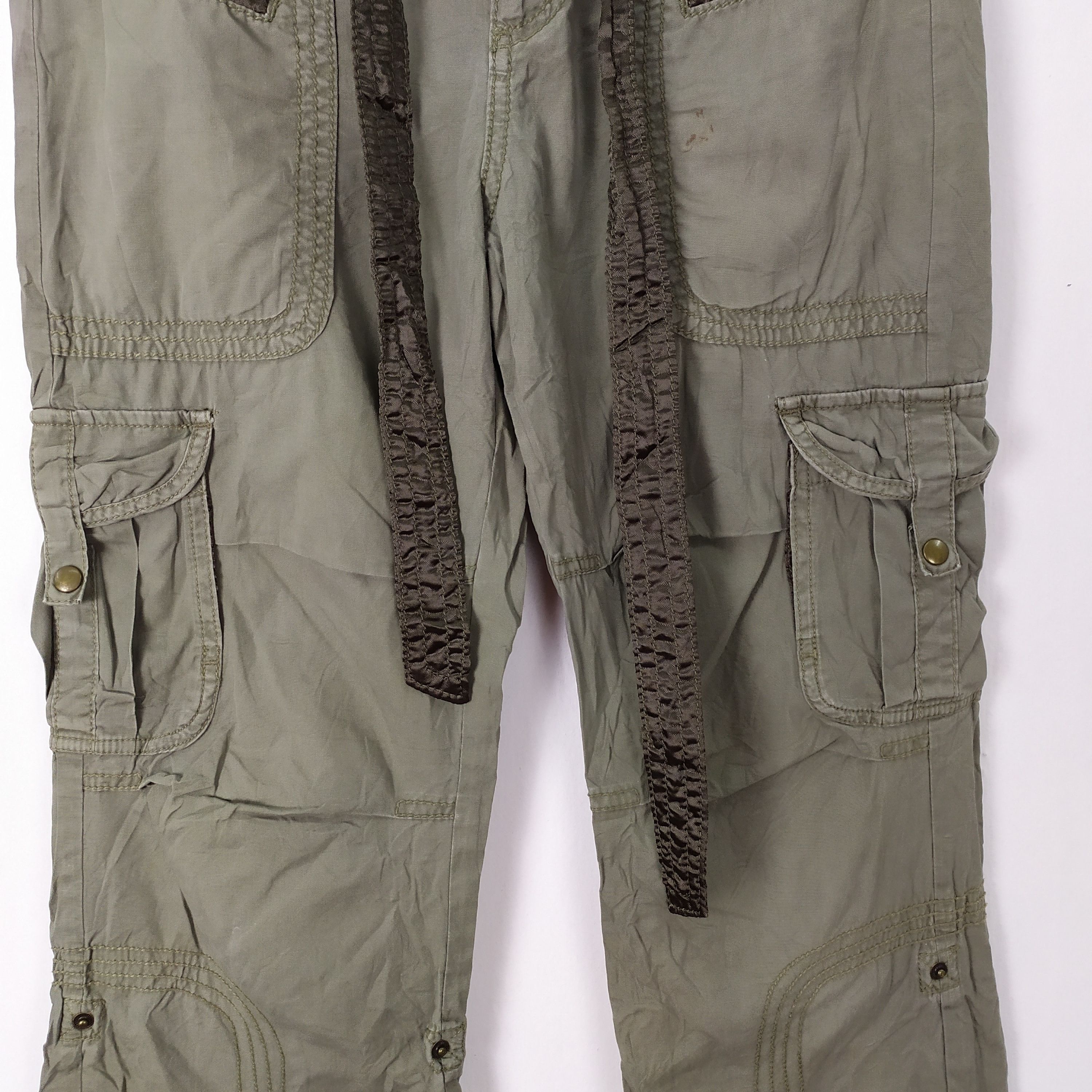 Michel Klein × Vintage VINTAGE MICHAEL KLEIN CARGO PANTS Size US 29 - 8 Thumbnail