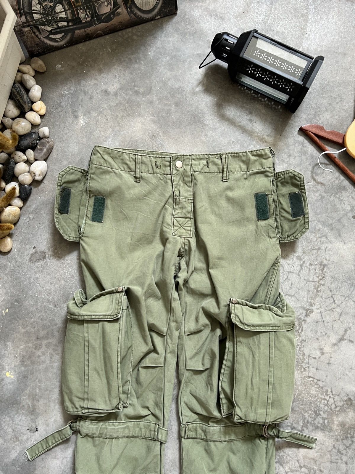 Beauty Beast × Vintage Issey Miayake Inspired Bondage Tactical Cargo Pants Size US 30 / EU 46 - 10 Thumbnail