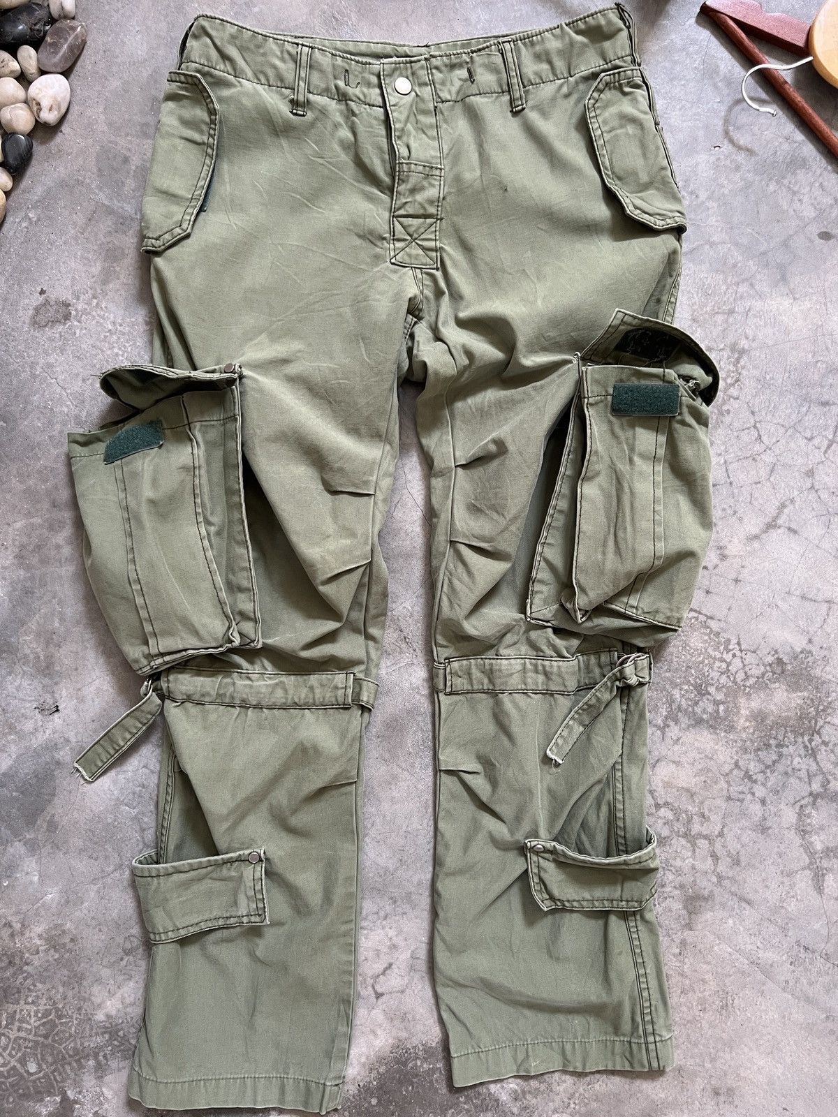 Beauty Beast × Vintage Issey Miayake Inspired Bondage Tactical Cargo Pants Size US 30 / EU 46 - 12 Thumbnail