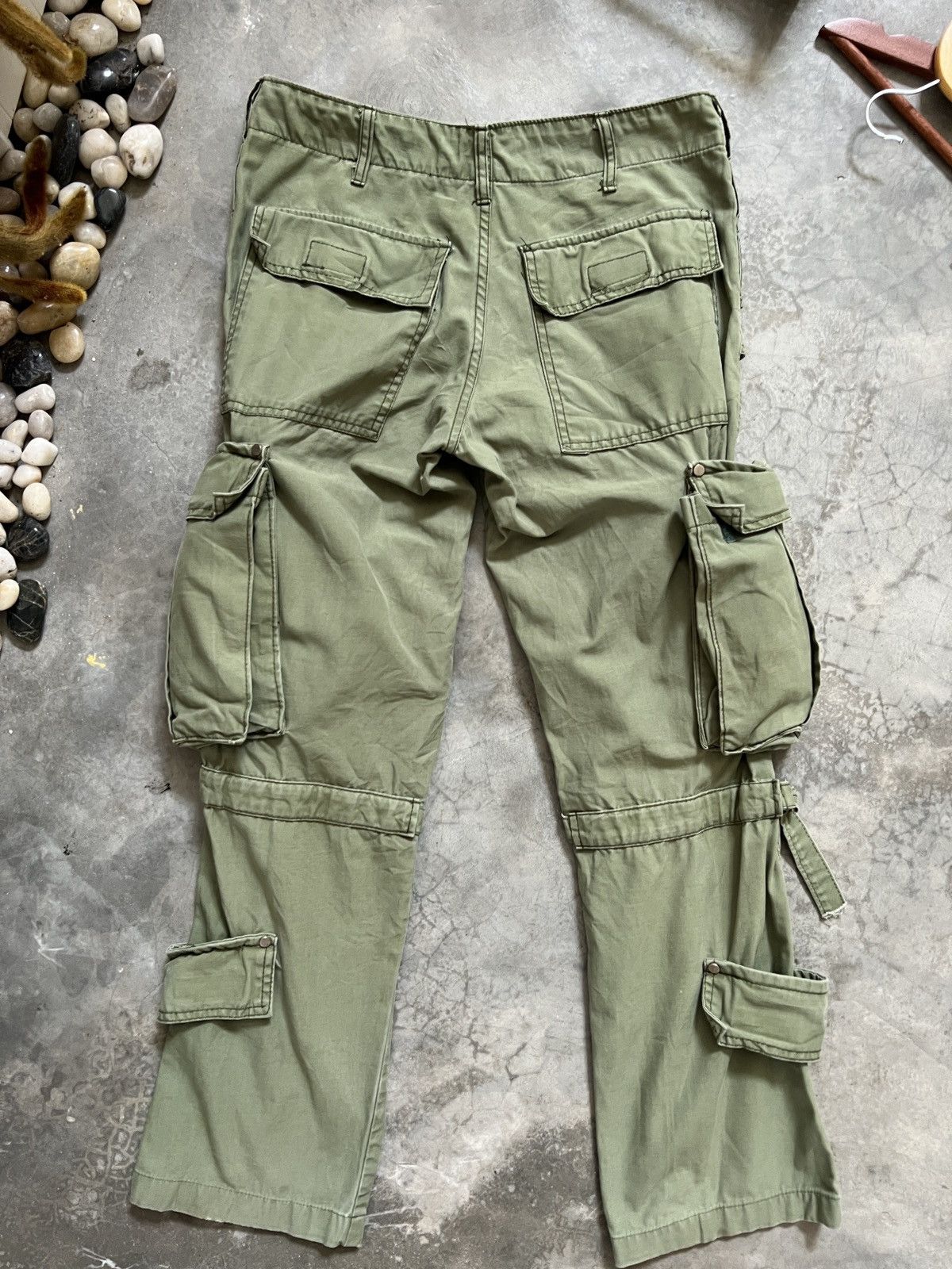 Beauty Beast × Vintage Issey Miayake Inspired Bondage Tactical Cargo Pants Size US 30 / EU 46 - 6 Thumbnail
