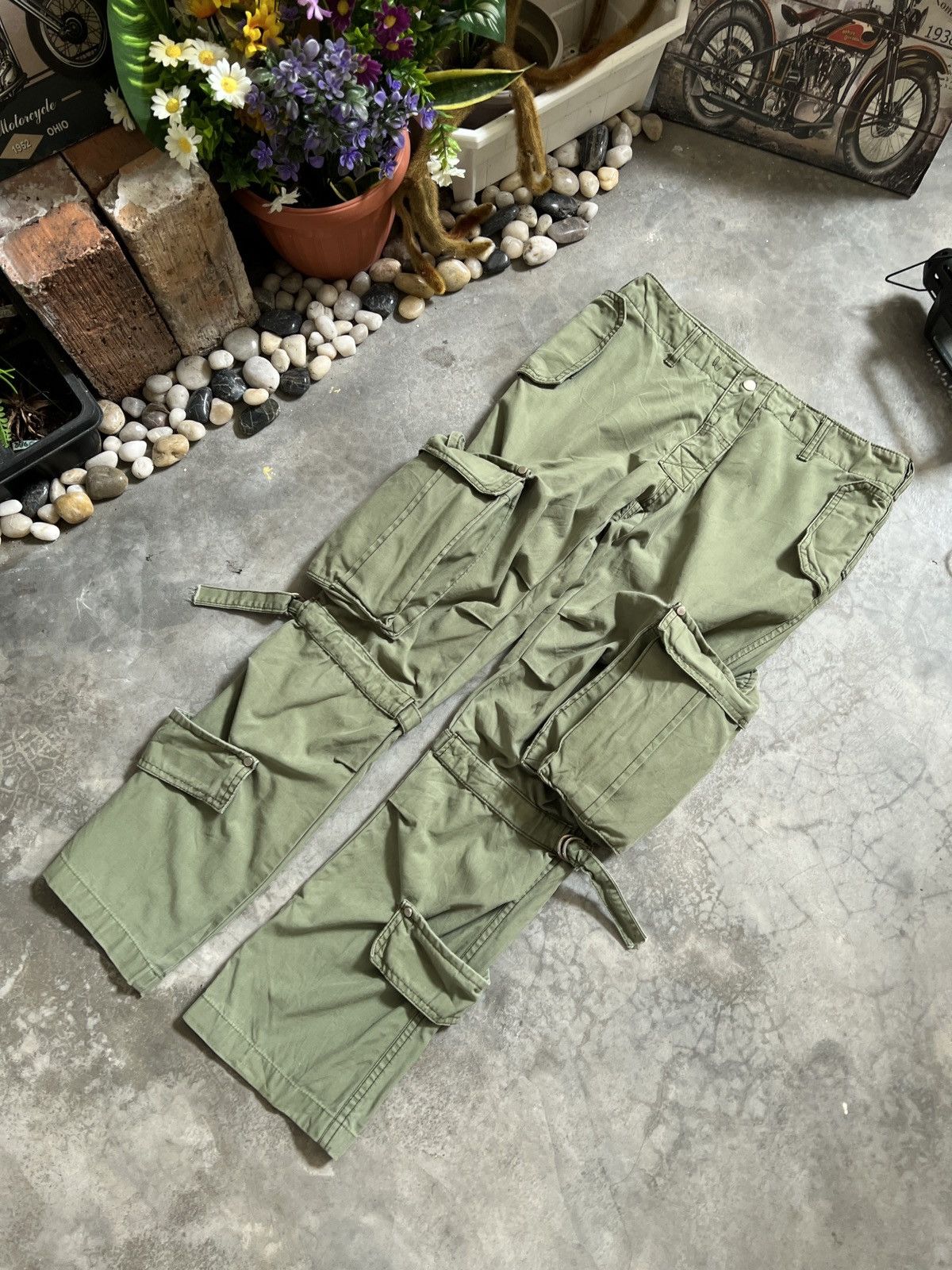 Beauty Beast × Vintage Issey Miayake Inspired Bondage Tactical Cargo Pants Size US 30 / EU 46 - 4 Thumbnail