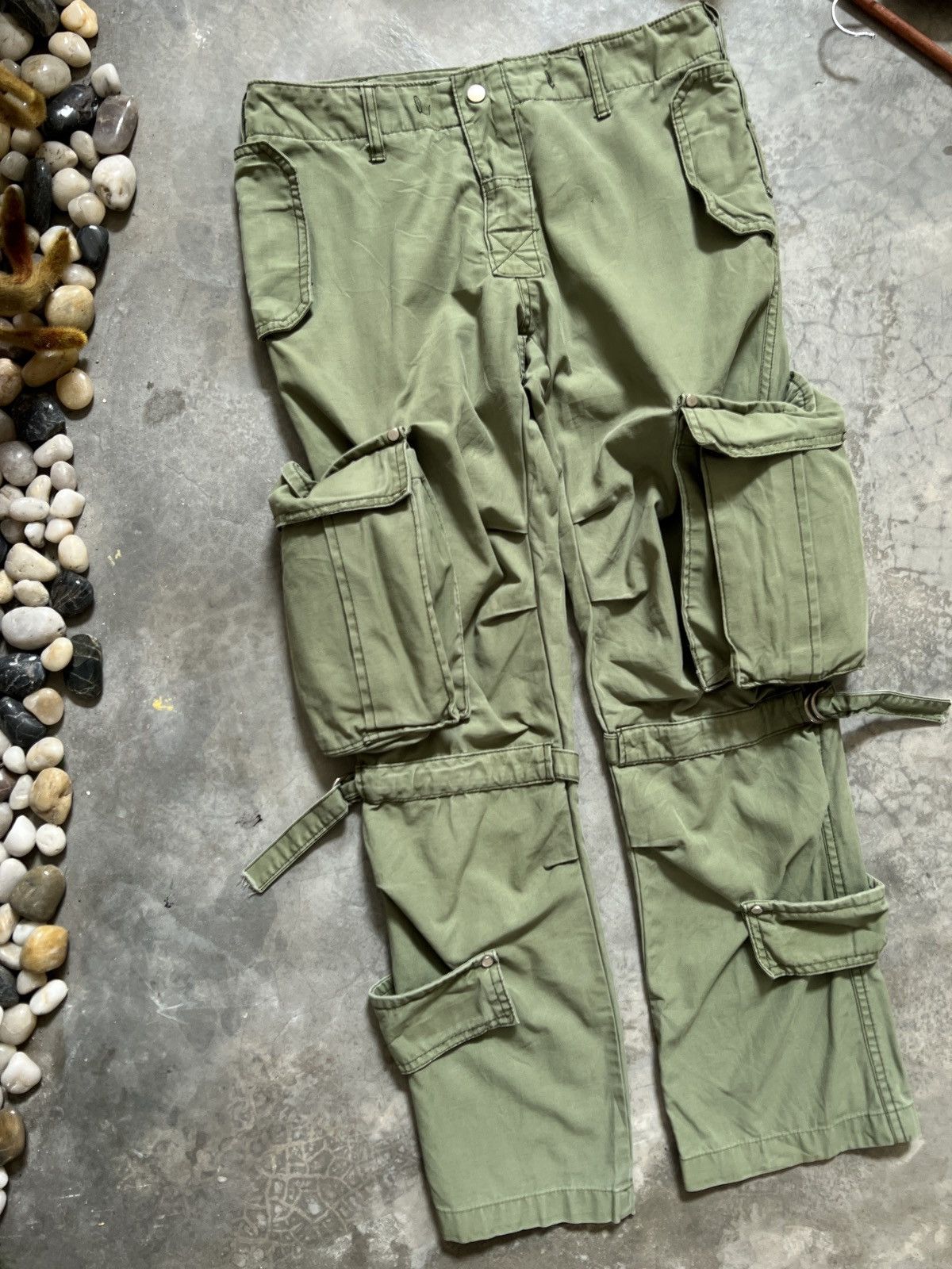 Beauty Beast × Vintage Issey Miayake Inspired Bondage Tactical Cargo Pants Size US 30 / EU 46 - 1 Thumbnail