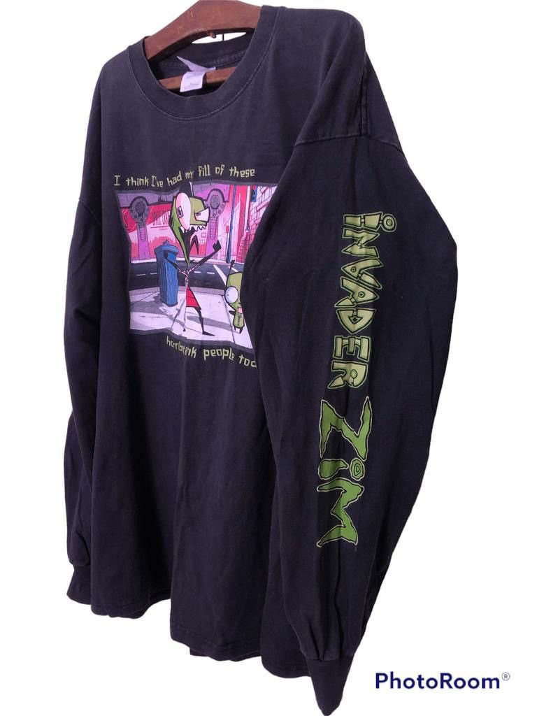 Cartoon Network Longsleeve Shirt INVADER ZIM Cartoons. Size US XL / EU 56 / 4 - 1 Thumbnail
