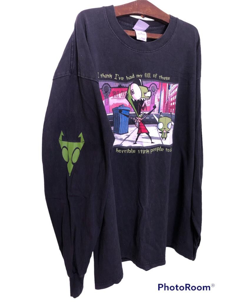 Cartoon Network Longsleeve Shirt INVADER ZIM Cartoons. Size US XL / EU 56 / 4 - 2 Thumbnail