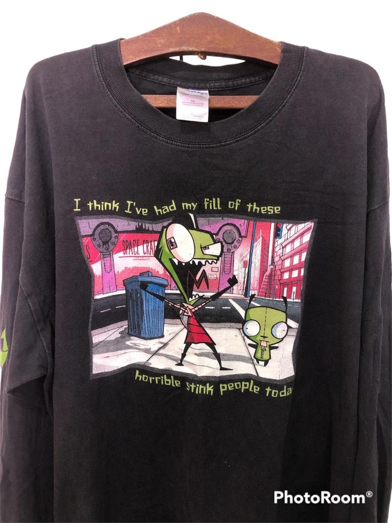 Cartoon Network Longsleeve Shirt INVADER ZIM Cartoons. Size US XL / EU 56 / 4 - 4 Thumbnail