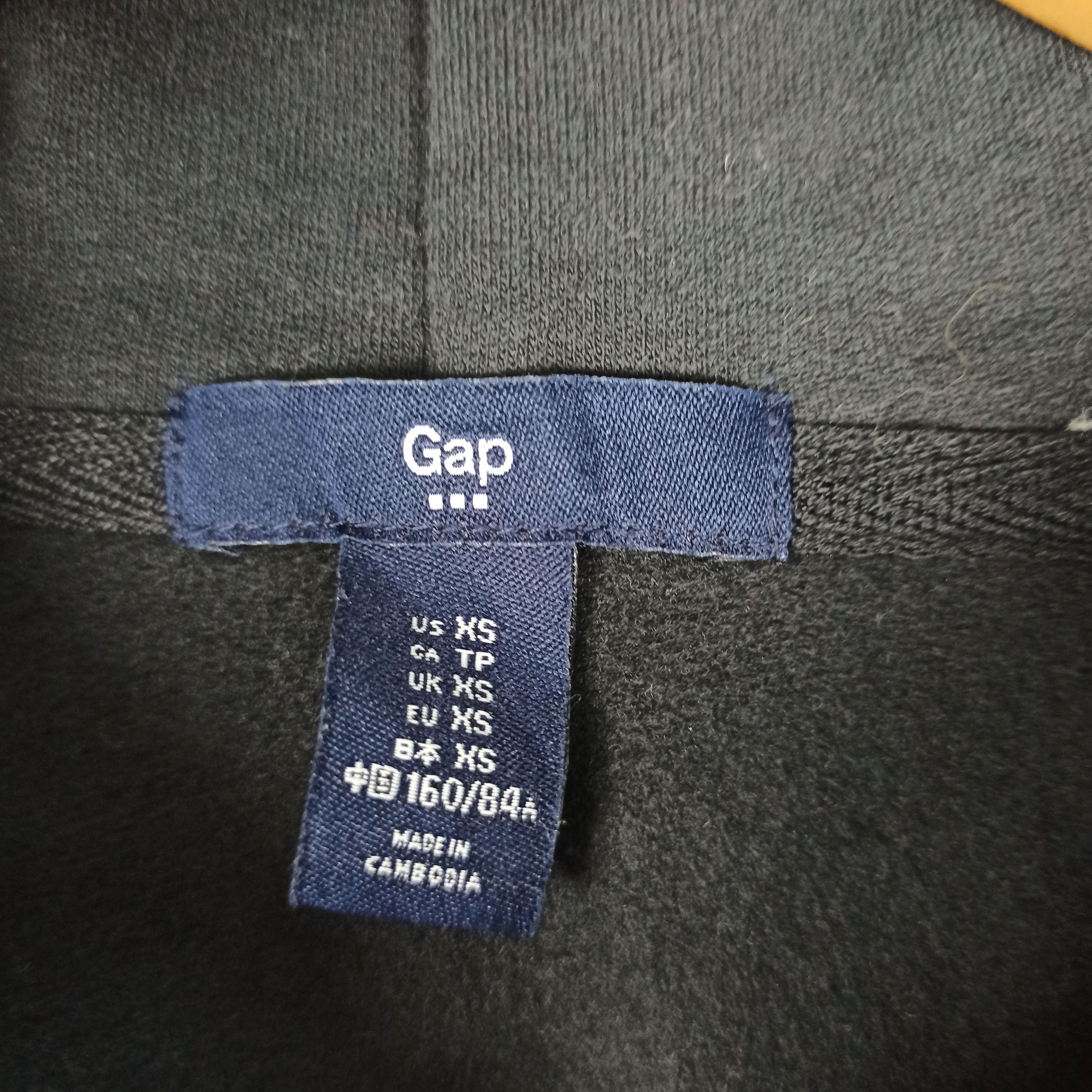 Gap Hoodie GAP Big Logo Full Zipper Size US XS / EU 42 / 0 - 5 Thumbnail