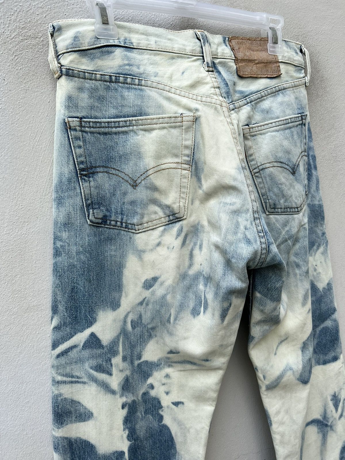Levi's 1993 LVC Levi’s 502 XX Japan Dirty Bleached Selvedge Jeans Size US 30 / EU 46 - 17 Thumbnail