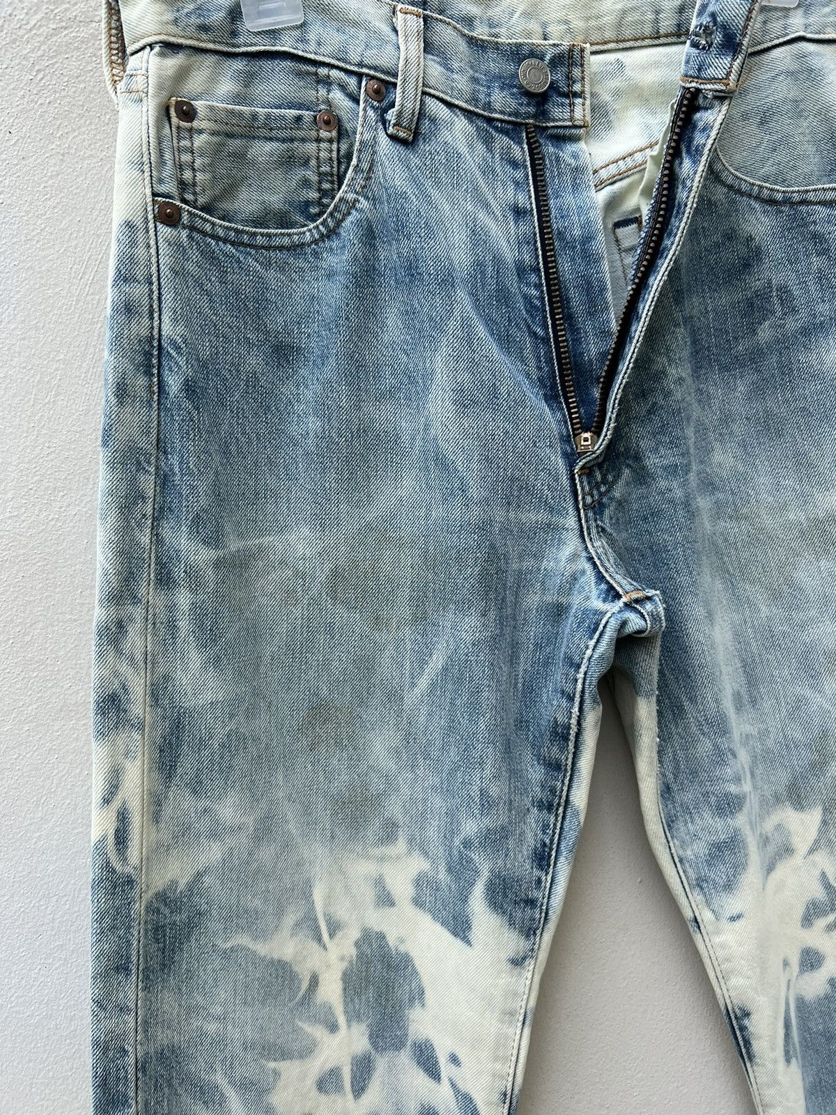 Levi's 1993 LVC Levi’s 502 XX Japan Dirty Bleached Selvedge Jeans Size US 30 / EU 46 - 9 Thumbnail
