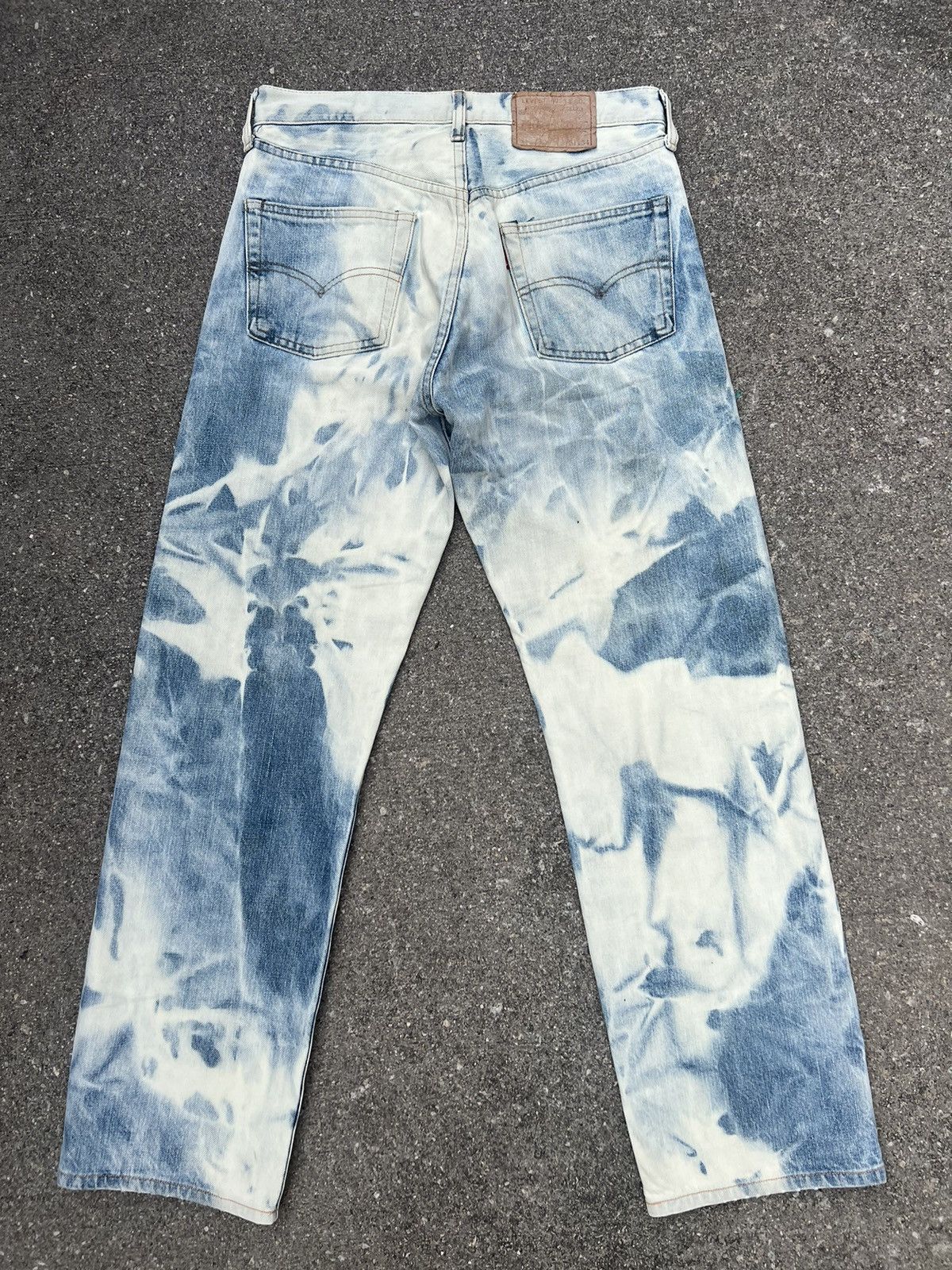 Levi's 1993 LVC Levi’s 502 XX Japan Dirty Bleached Selvedge Jeans Size US 30 / EU 46 - 5 Thumbnail
