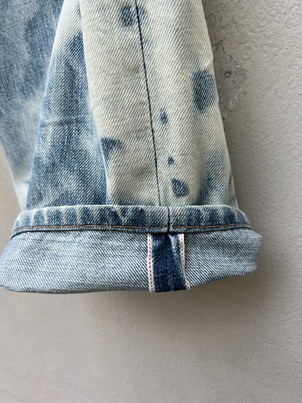 Levi's 1993 LVC Levi’s 502 XX Japan Dirty Bleached Selvedge Jeans Size US 30 / EU 46 - 15 Thumbnail