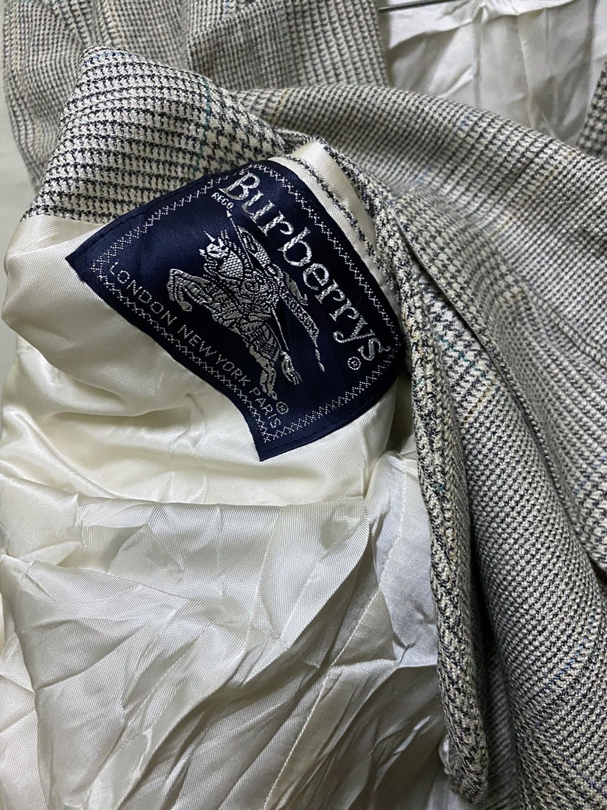 Burberry × Vintage Burberrys Vintage Blazer Size 40R - 4 Thumbnail