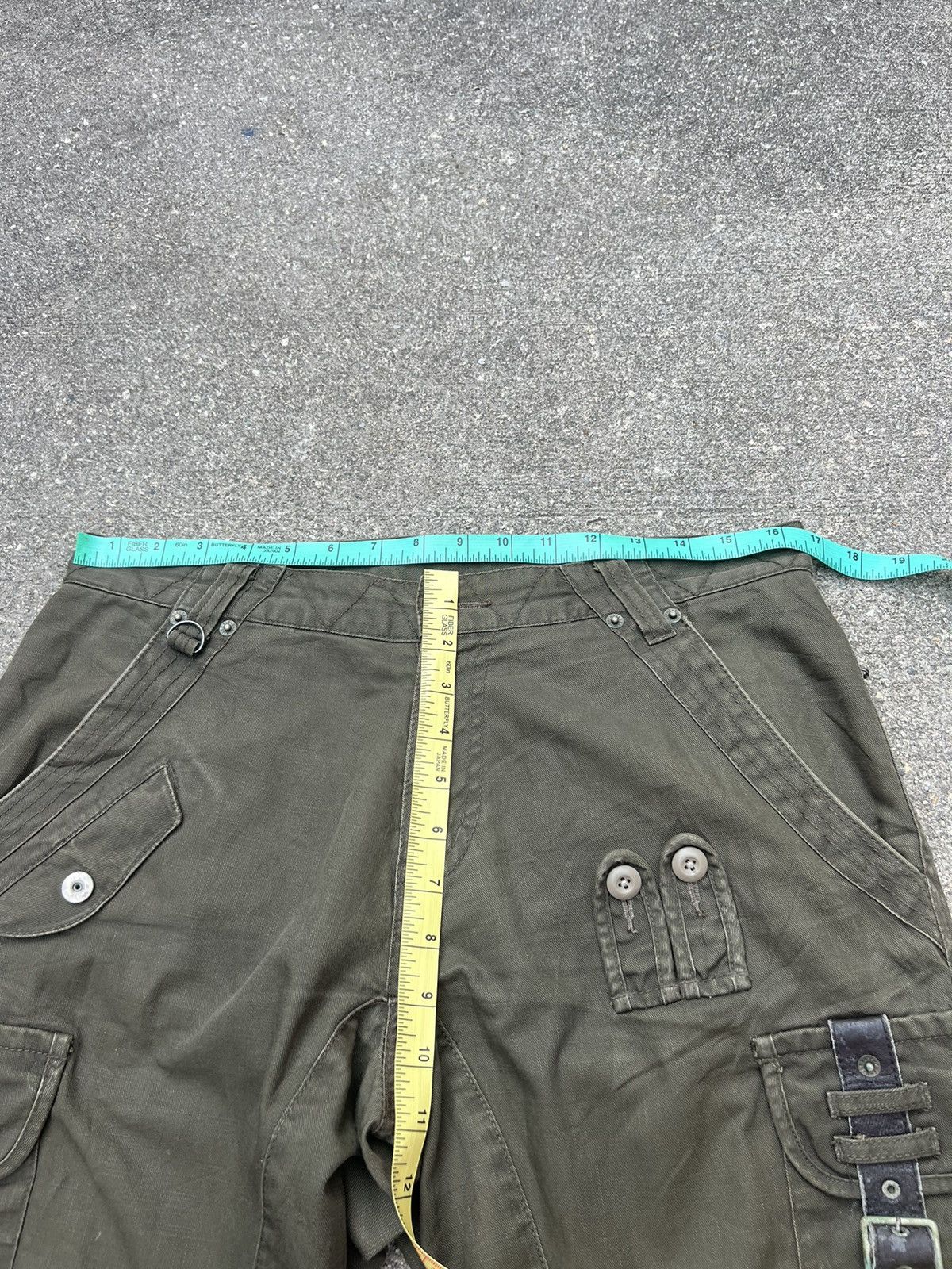PPFM Vintage PPFM Japan Distress Tactical Cargo Trouser Pant Size US 31 - 2 Thumbnail