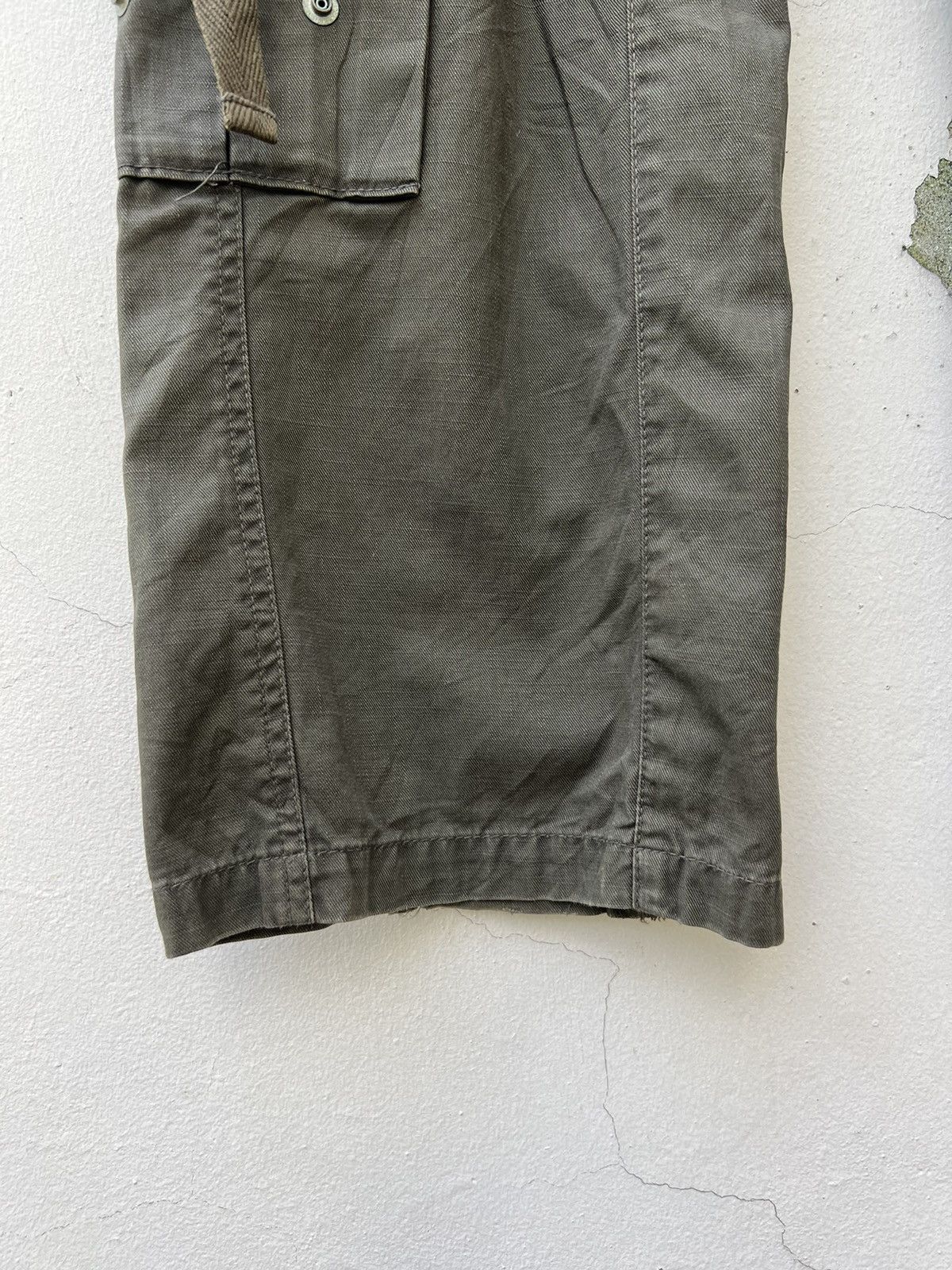 PPFM Vintage PPFM Japan Distress Tactical Cargo Trouser Pant Size US 31 - 11 Thumbnail