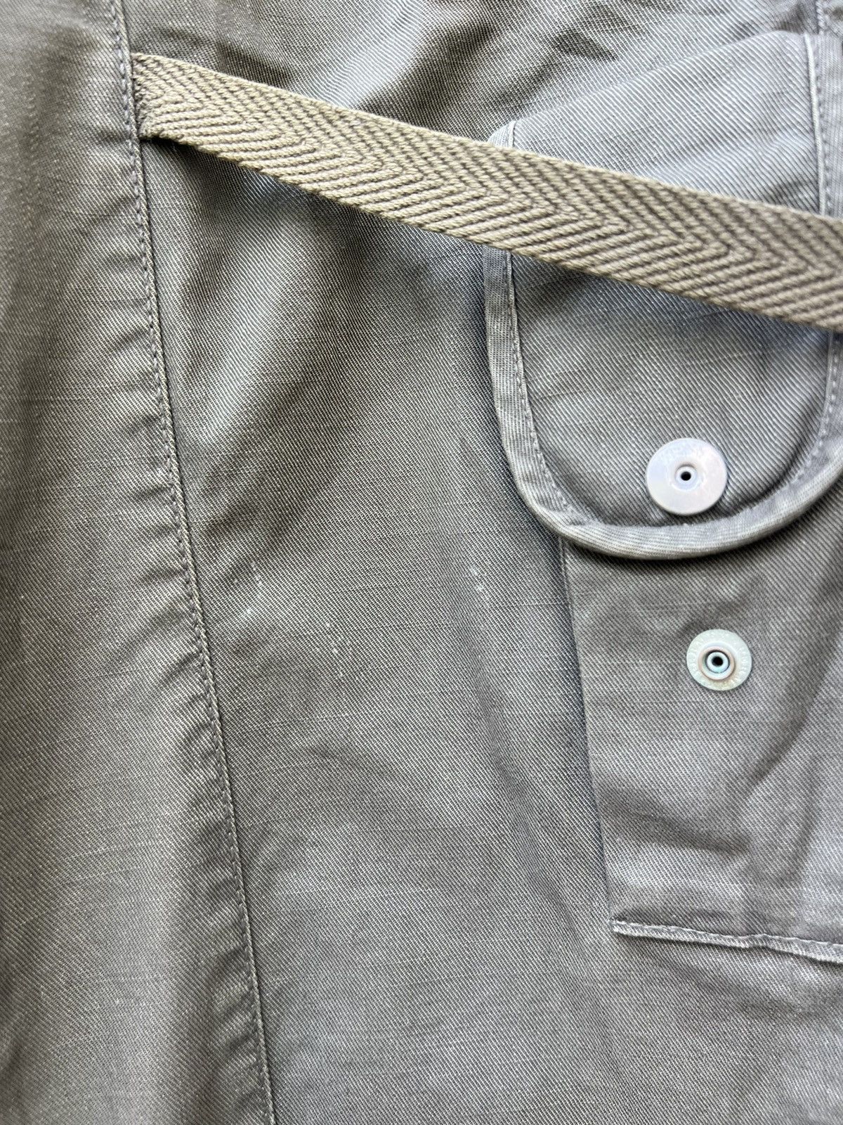 PPFM Vintage PPFM Japan Distress Tactical Cargo Trouser Pant Size US 31 - 16 Thumbnail