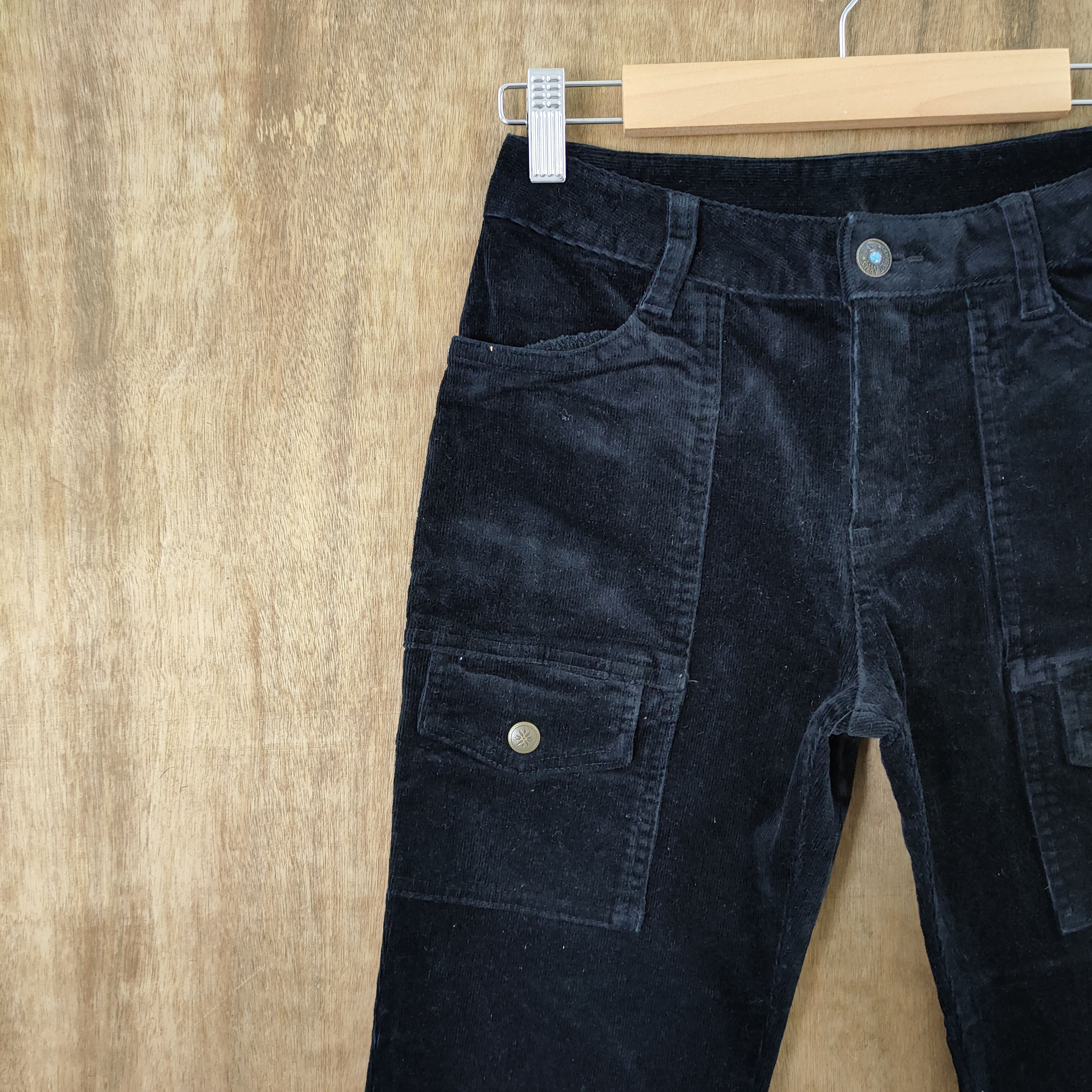 Japanese Brand BLACK JAPANESE BRAND CORDUROY BUSH PANTS /CARGO PANT Size US 26 / EU 42 - 9 Thumbnail