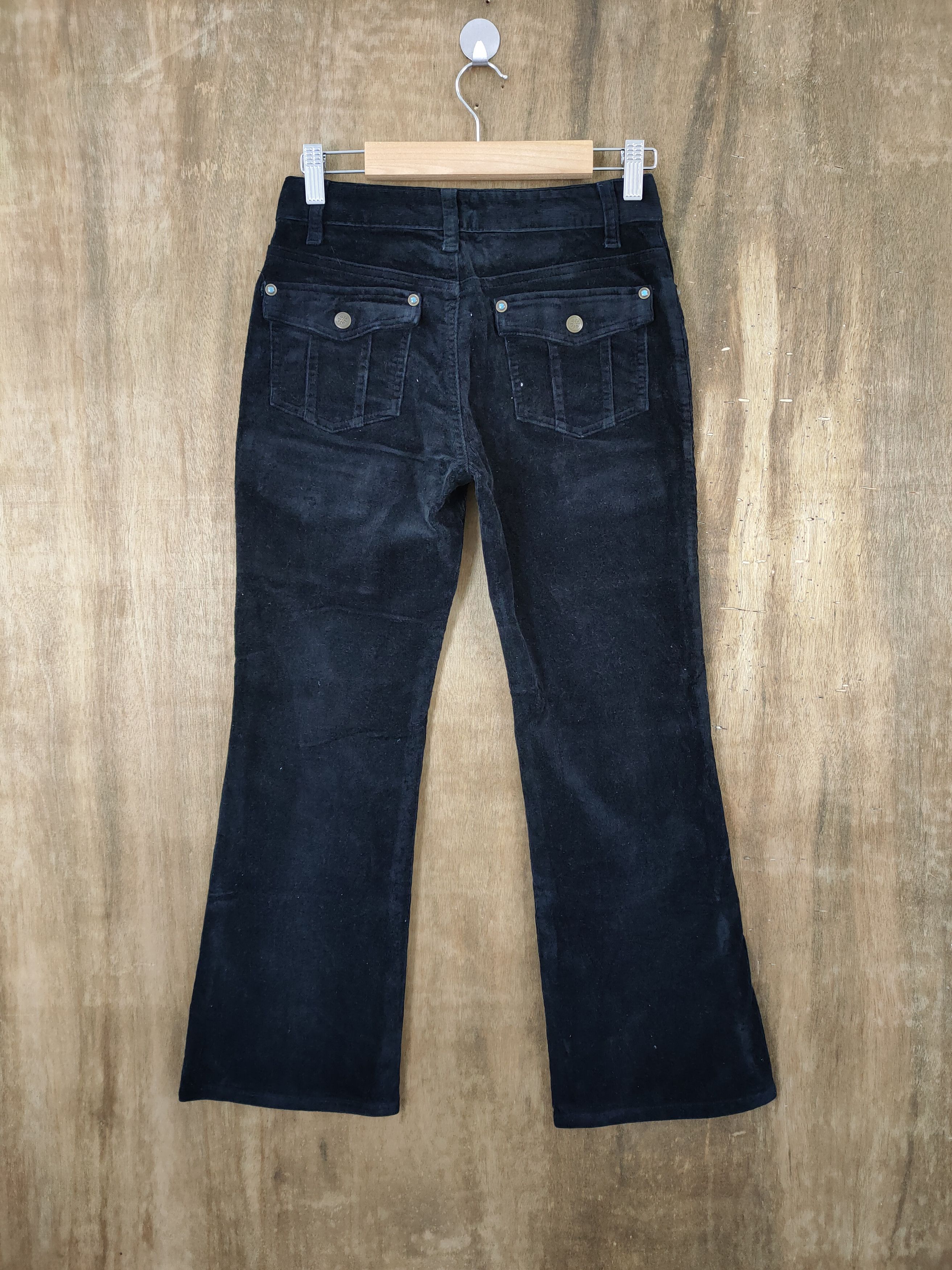 Japanese Brand BLACK JAPANESE BRAND CORDUROY BUSH PANTS /CARGO PANT Size US 26 / EU 42 - 4 Thumbnail