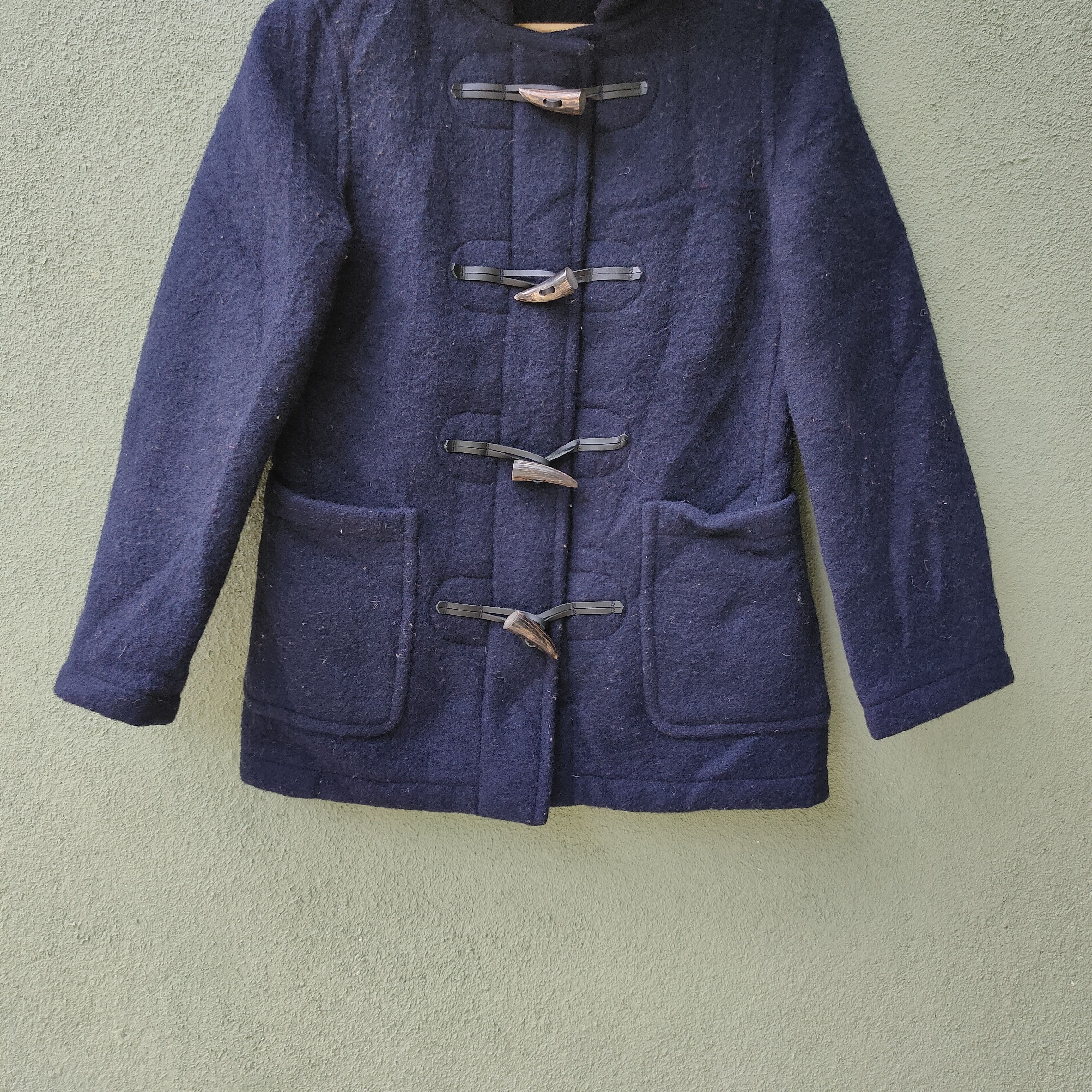 Designer Vtg London Tradition Made In England Wool Duffle Jacket Size US S / EU 44-46 / 1 - 2 Thumbnail