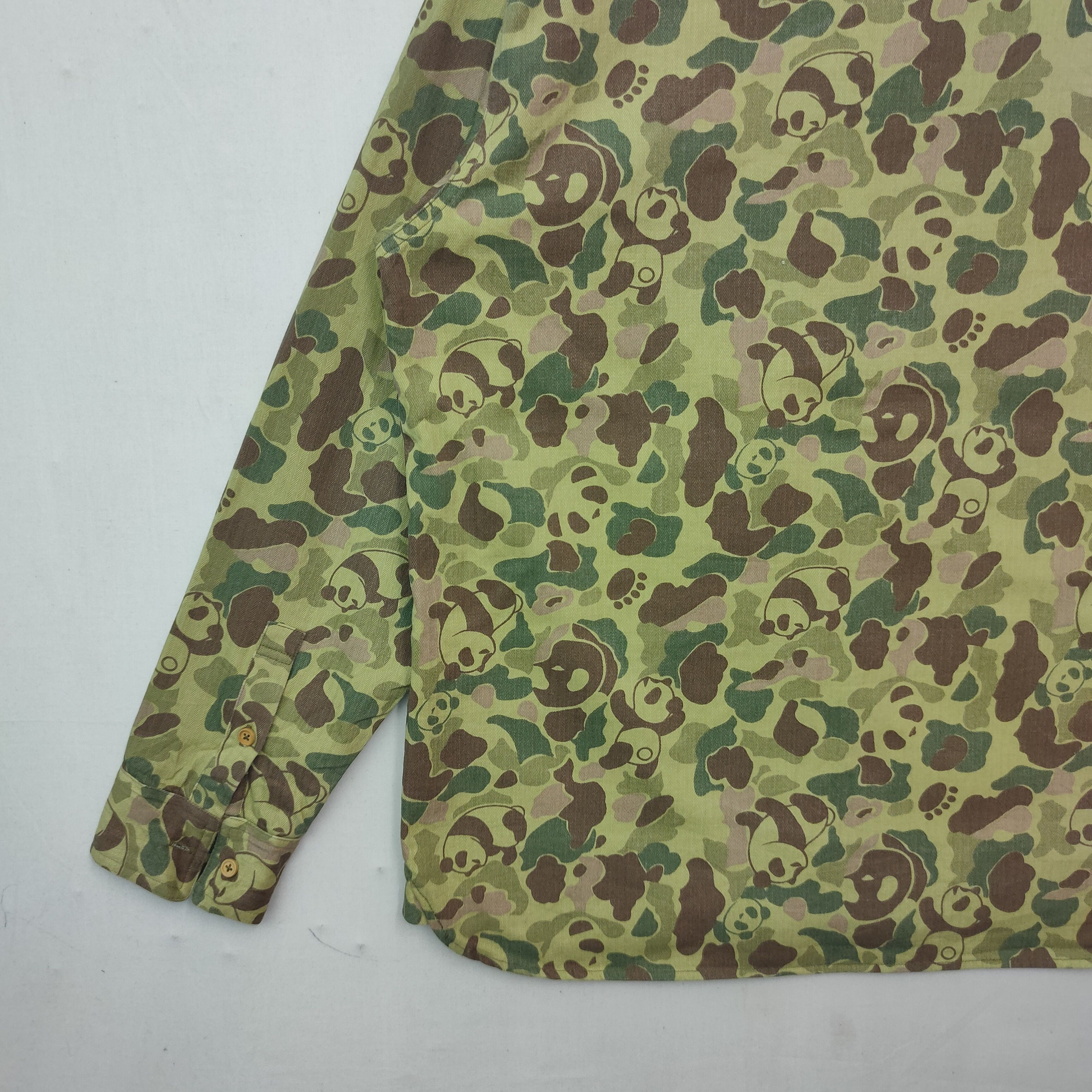 Japanese Brand Vintage PANDIESTA JAPAN Frog Skin Camo Jacket Size US L / EU 52-54 / 3 - 9 Thumbnail