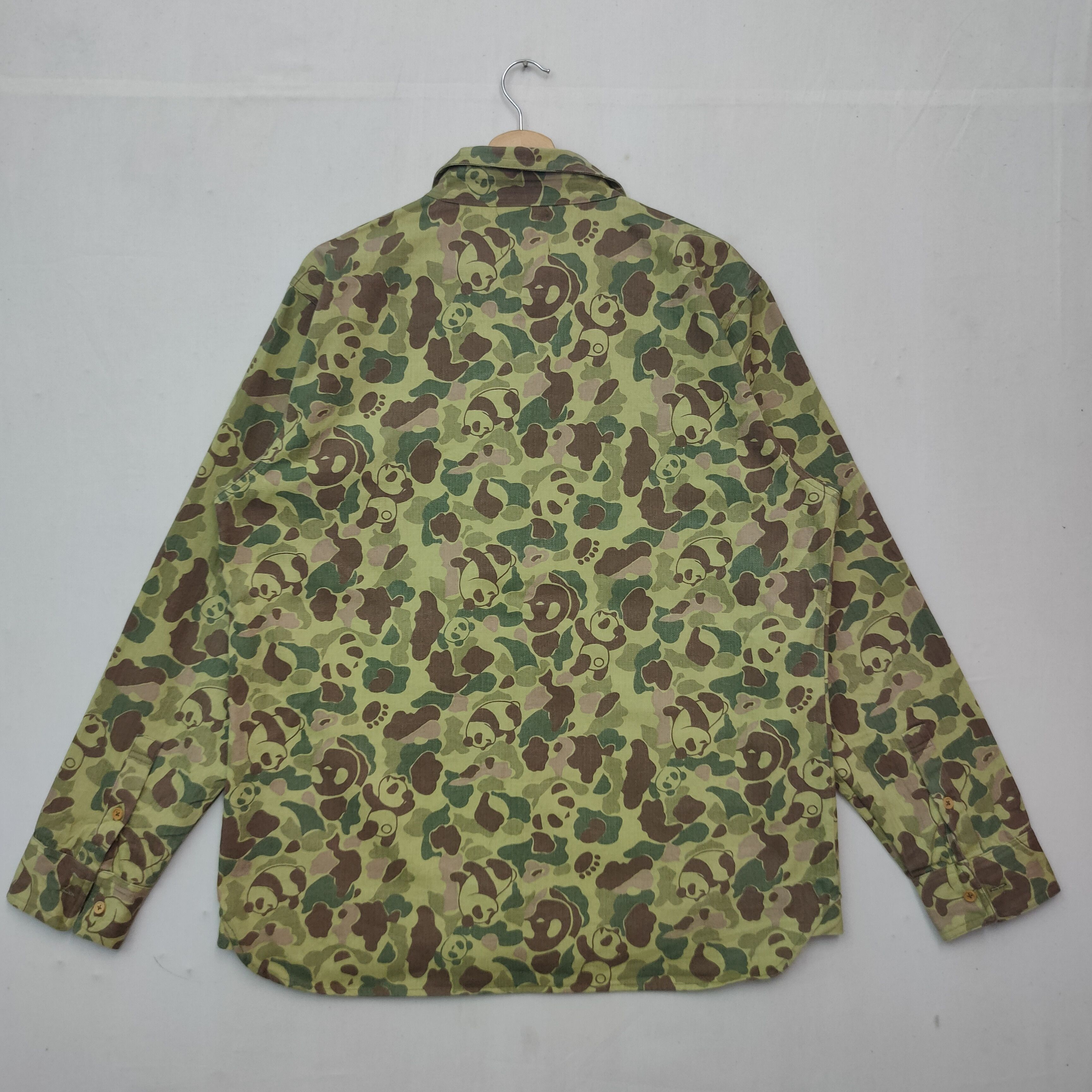 Japanese Brand Vintage PANDIESTA JAPAN Frog Skin Camo Jacket Size US L / EU 52-54 / 3 - 11 Thumbnail